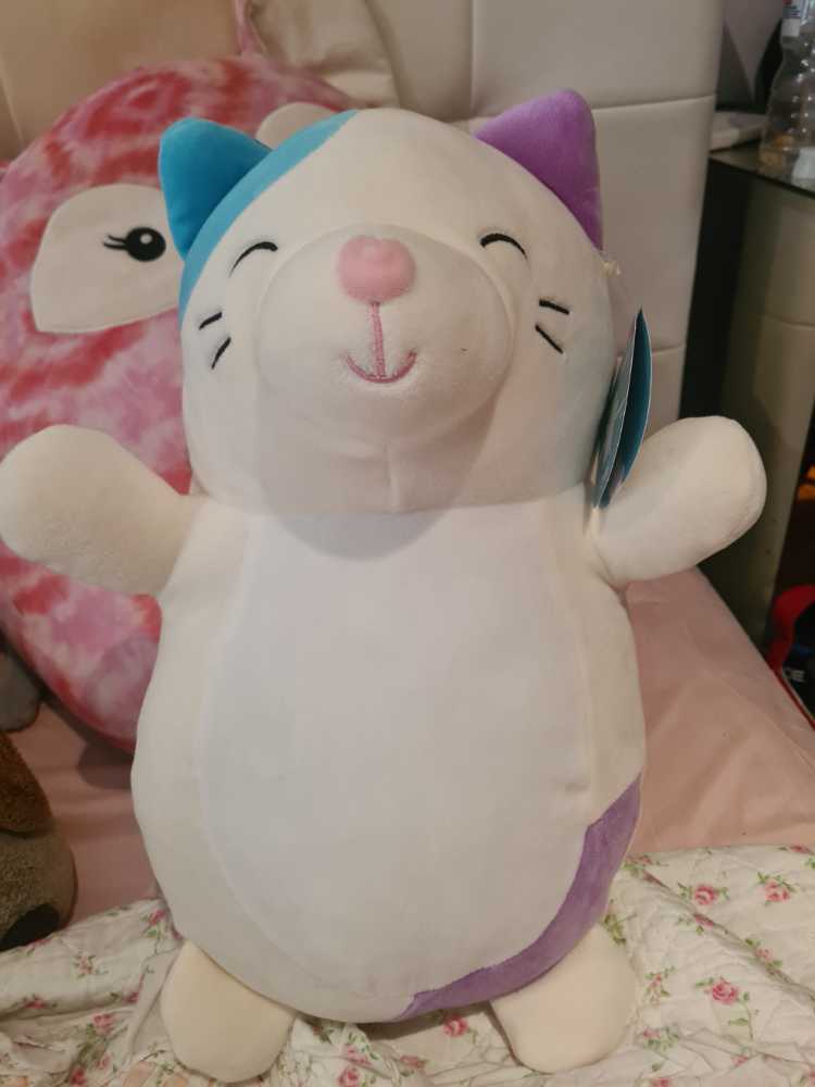 Cora The Cat Hugmees Hugmee 14” Bnwt Kellytoy  plush collectible - Main Image 1
