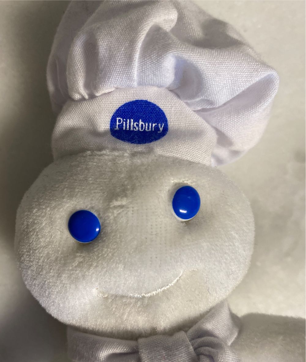 Pillsbury Doughboy Mini Bean Bag Doll  (United States) plush collectible - Main Image 3