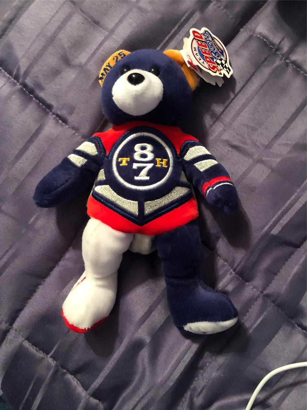 Little Buddy Super Mario All Star Collection Toad Stuffed Plush Multicolored7.5”