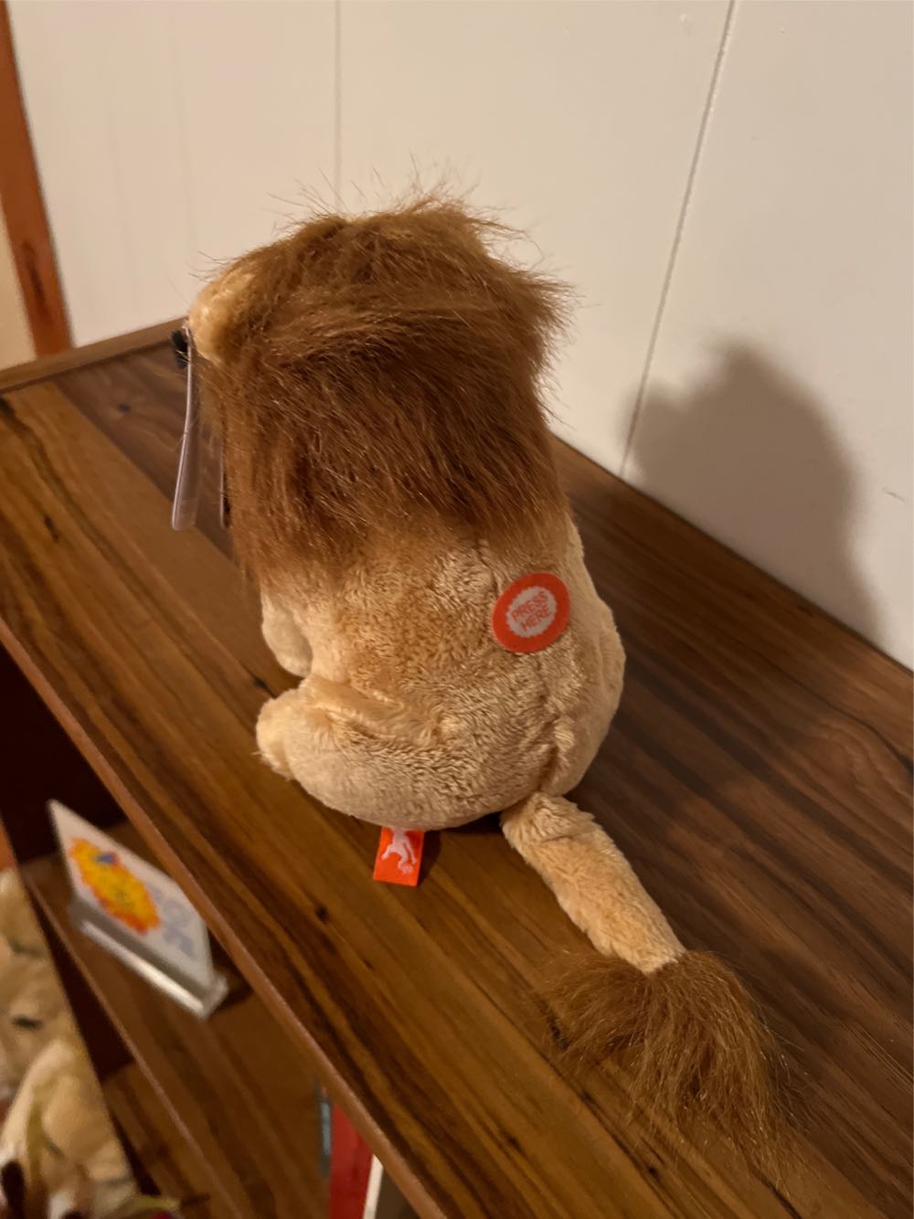 Wild Republic Wild Calls Lion Authentic Animal Sound Stuffed Animal Eight Inches Gift For Kids Plush Toy Fill Is Spun Recycled Water Bottles  plush collectible [Barcode 092389233261] - Main Image 3