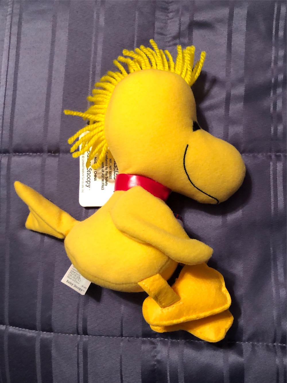 Woodstock Valentine Squeaker  plush collectible [Barcode 020809336148] - Main Image 3