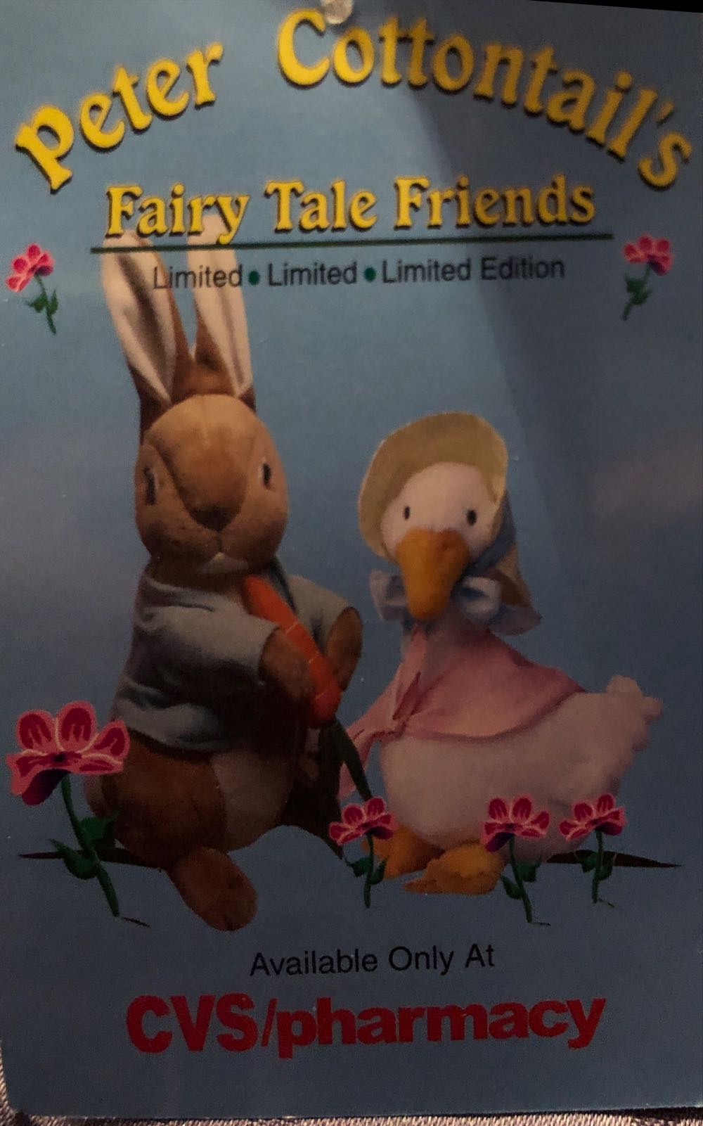 Cvs Vintage Peter Cottontail’s Friends Three Little Kittens ...  plush collectible [Barcode 719579069393] - Main Image 3