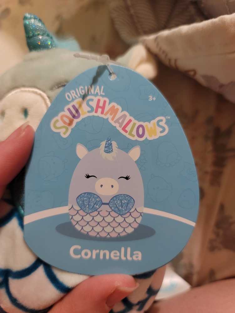 Cornella 5” Squishmallow  plush collectible [Barcode 734689668564] - Main Image 2