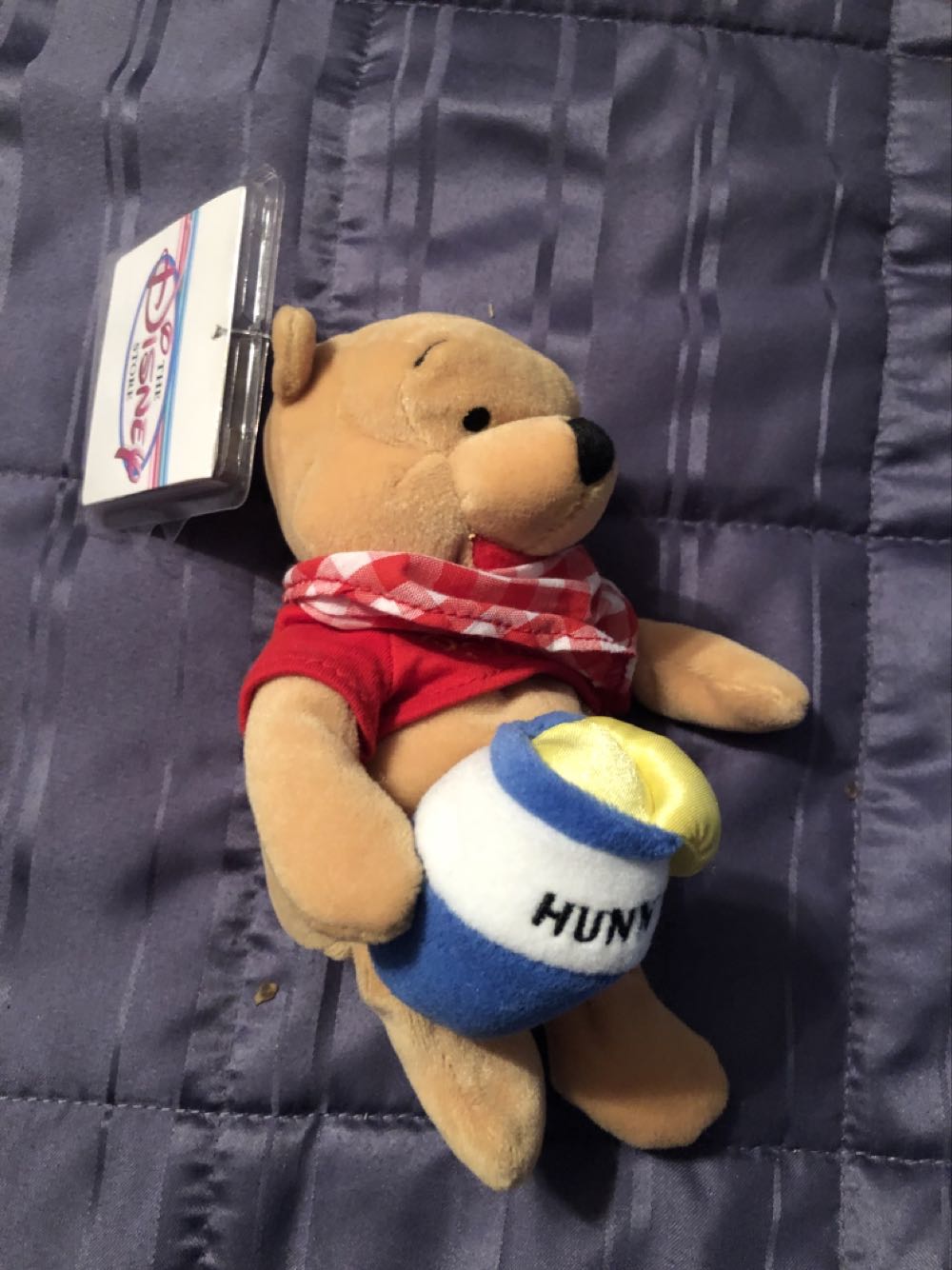 Mini Bean Bag Picnic Pooh 8”  plush collectible [Barcode 437026652089] - Main Image 2