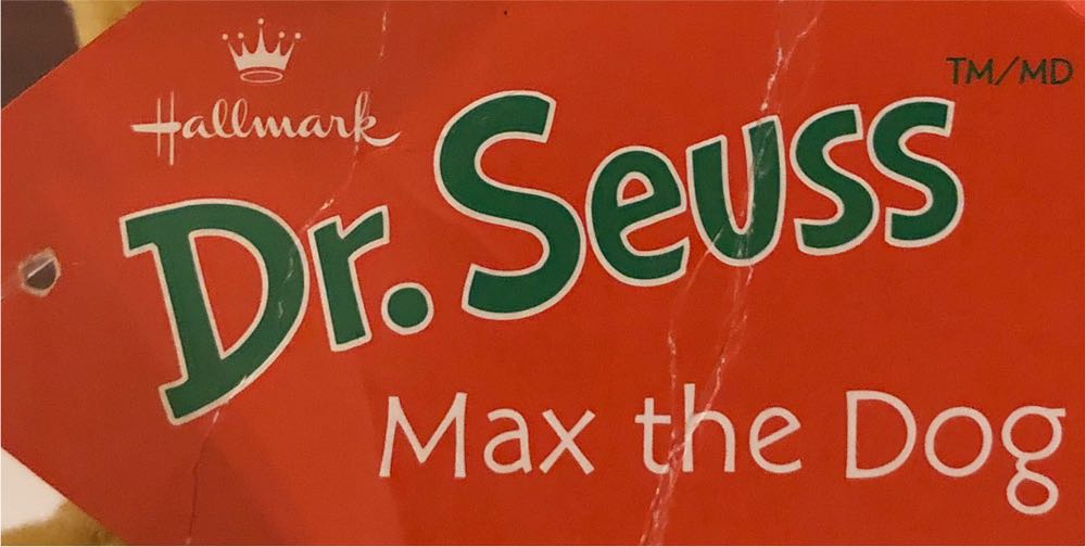 Max - Hallmark  plush collectible [Barcode 015012549447] - Main Image 2