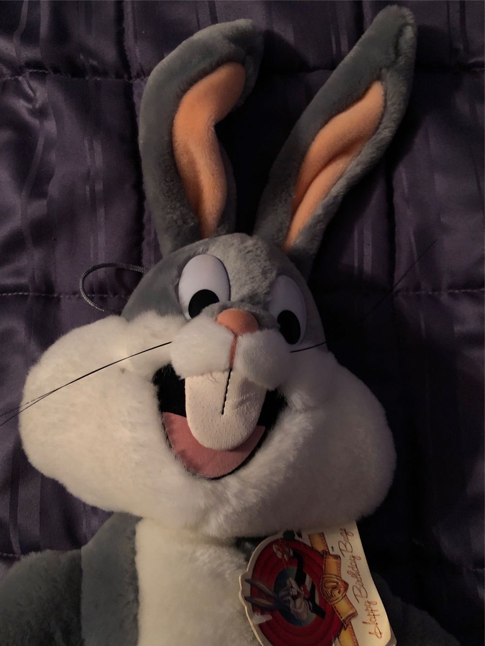 Bugs Bunny 50th Talking Anniversary 24K  plush collectible [Barcode 033012016967] - Main Image 4