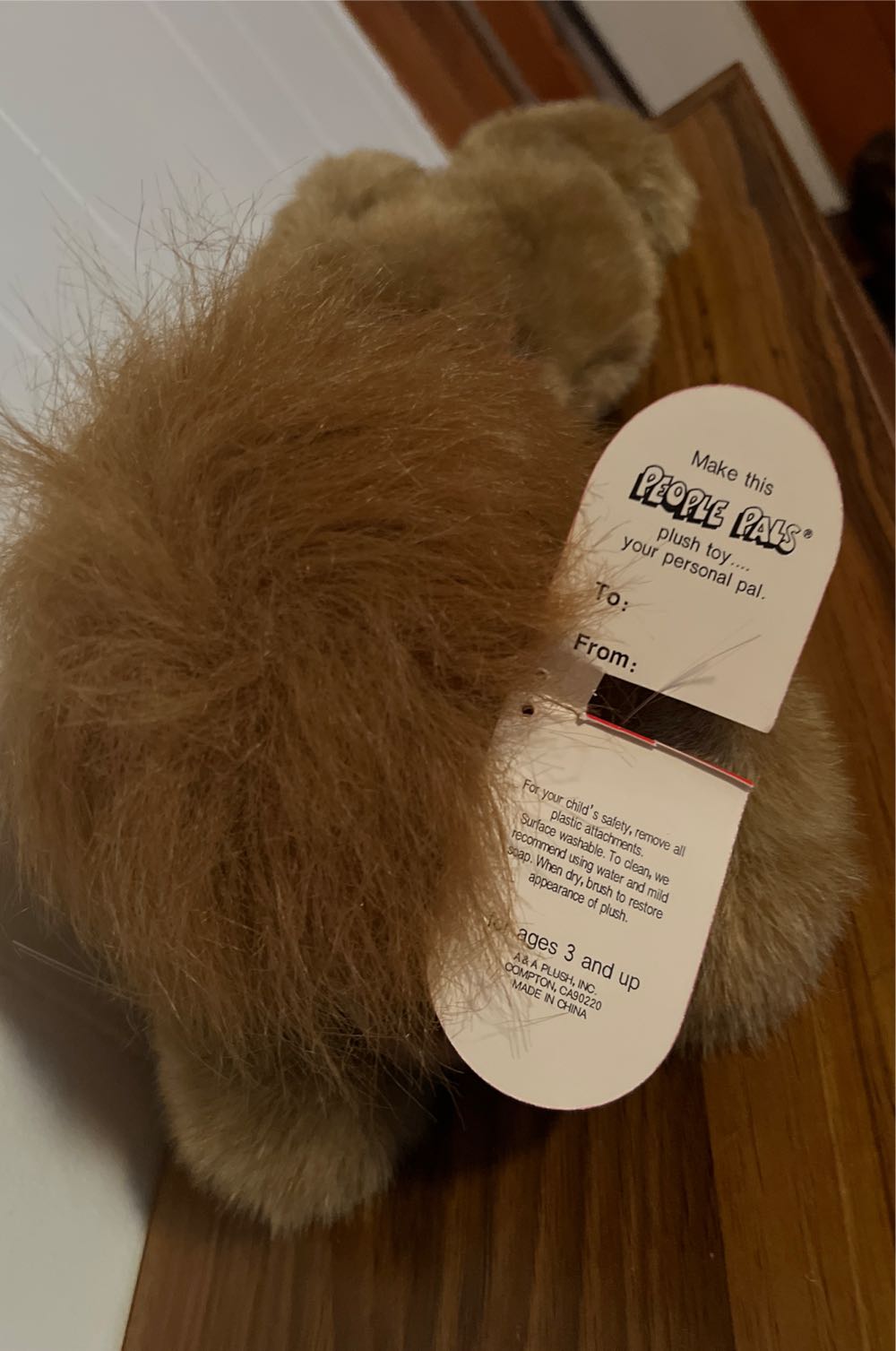 People Pals Lion  plush collectible - Main Image 2