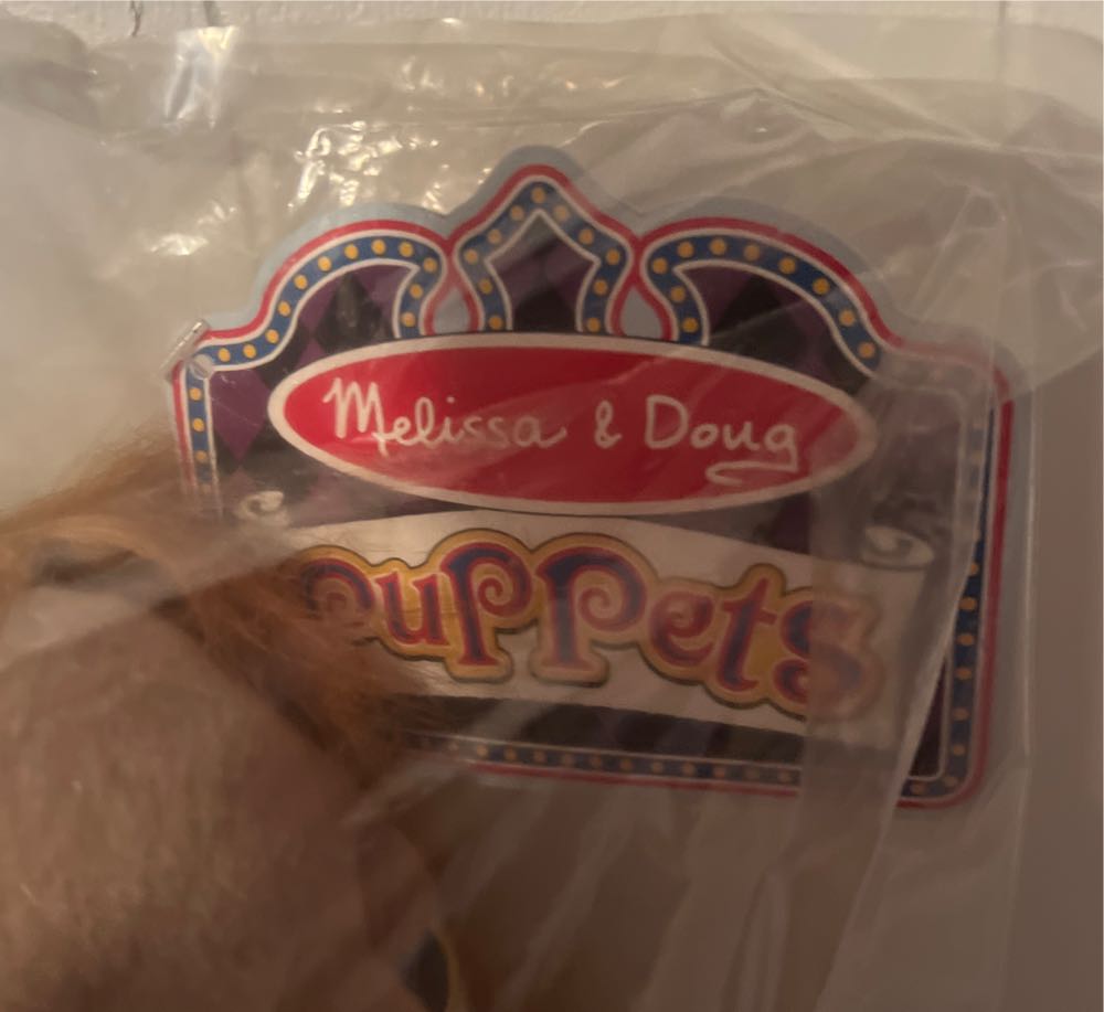 Melissa & Doug Lion Hand Puppet  plush collectible - Main Image 2