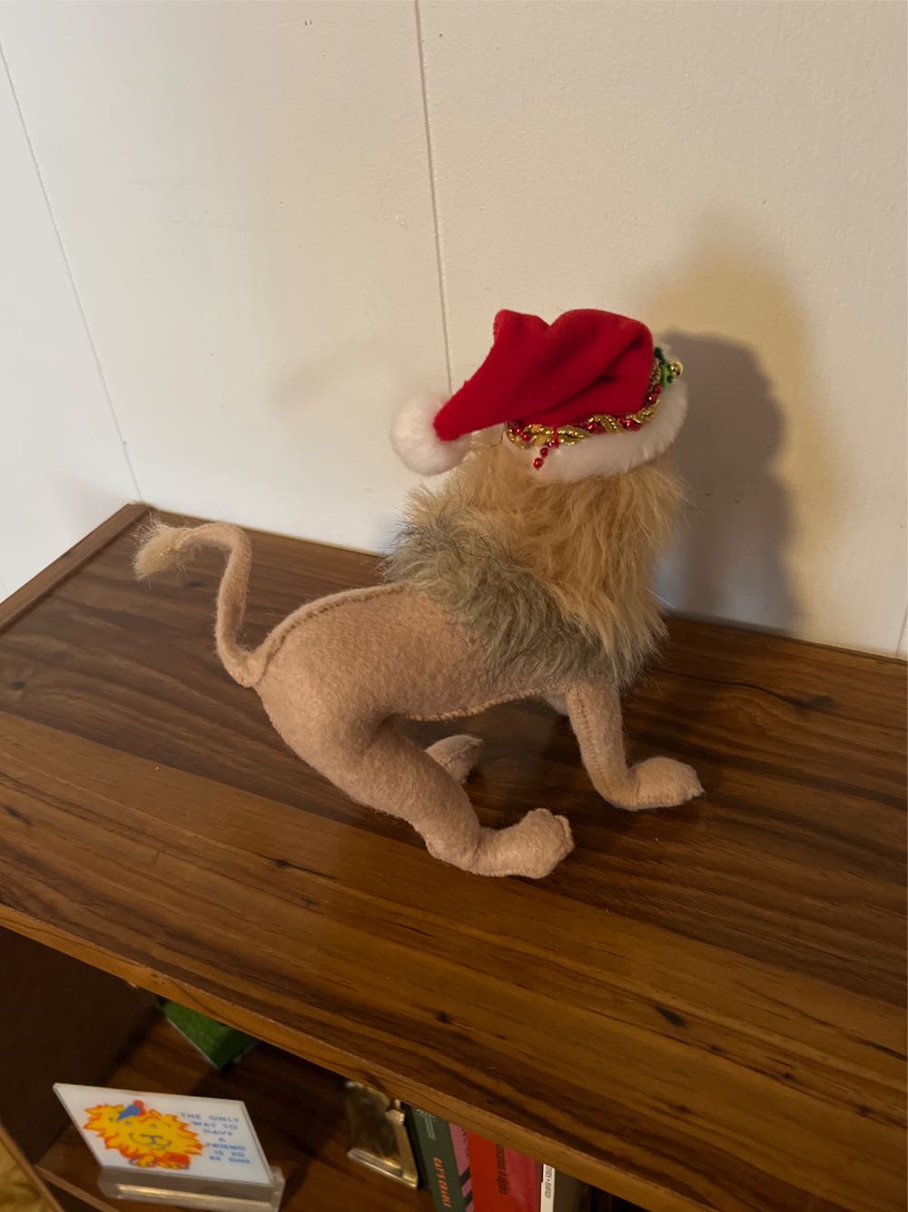 Christmas Lion  plush collectible - Main Image 3