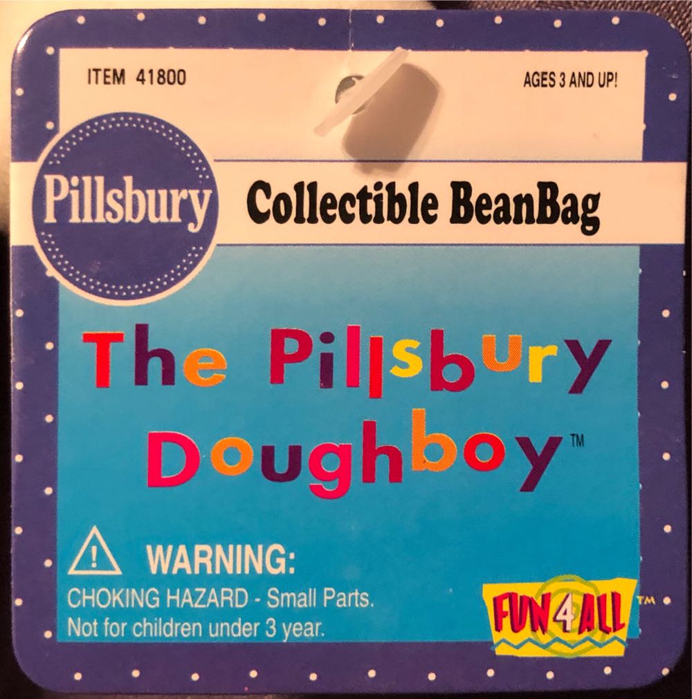 Pillsbury Dough Boy By Fun4all  plush collectible [Barcode 071808418007] - Main Image 3