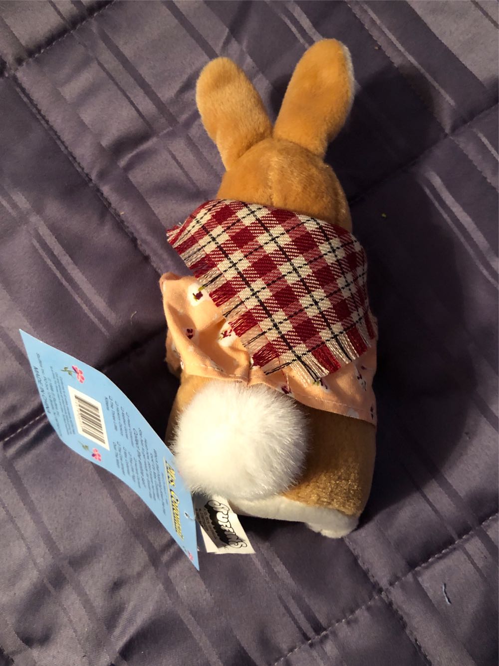 CVS Peter Cottontail Mrs Cottontail  plush collectible [Barcode 719579069331] - Main Image 3