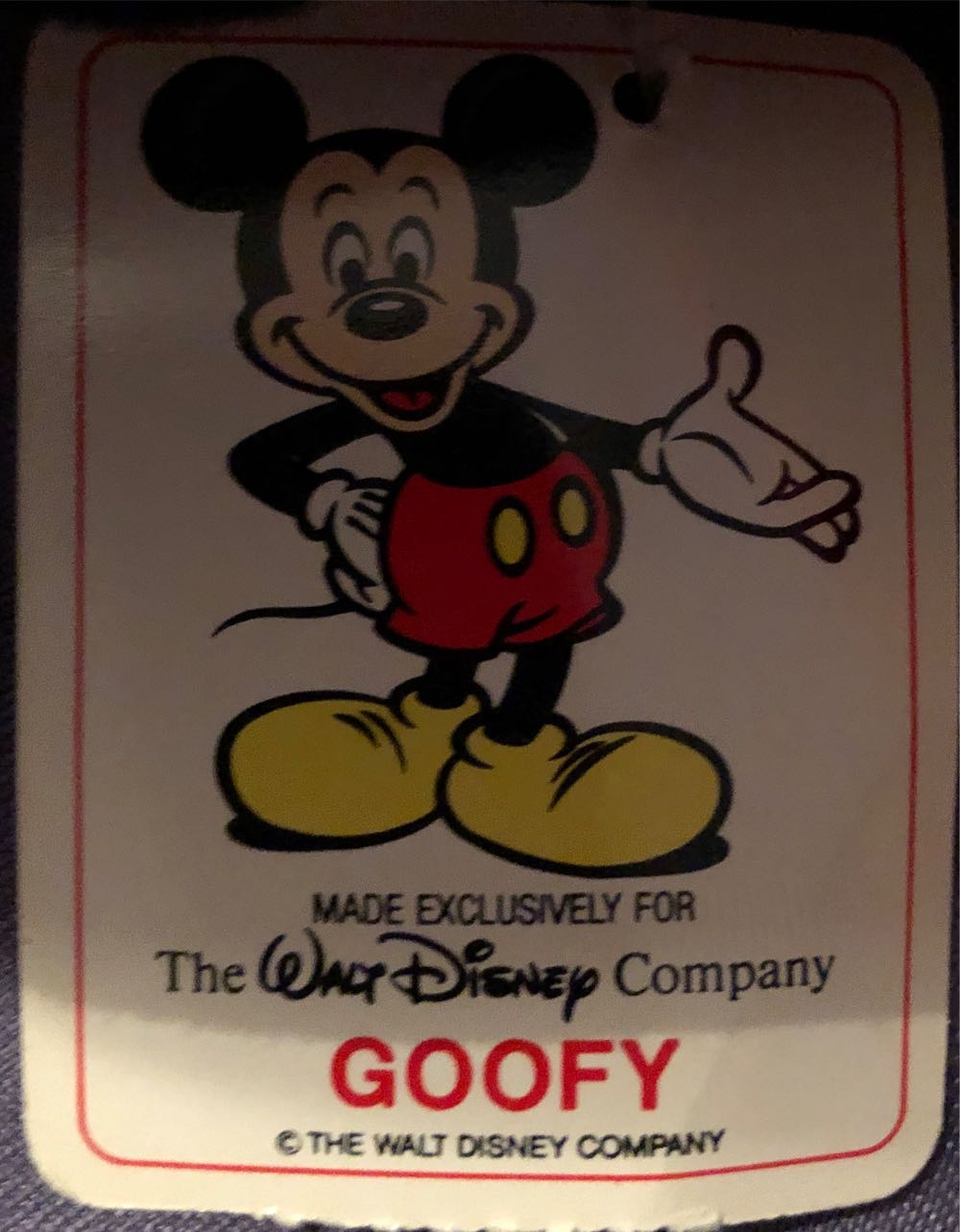 Goofy Plush 16”  plush collectible - Main Image 3