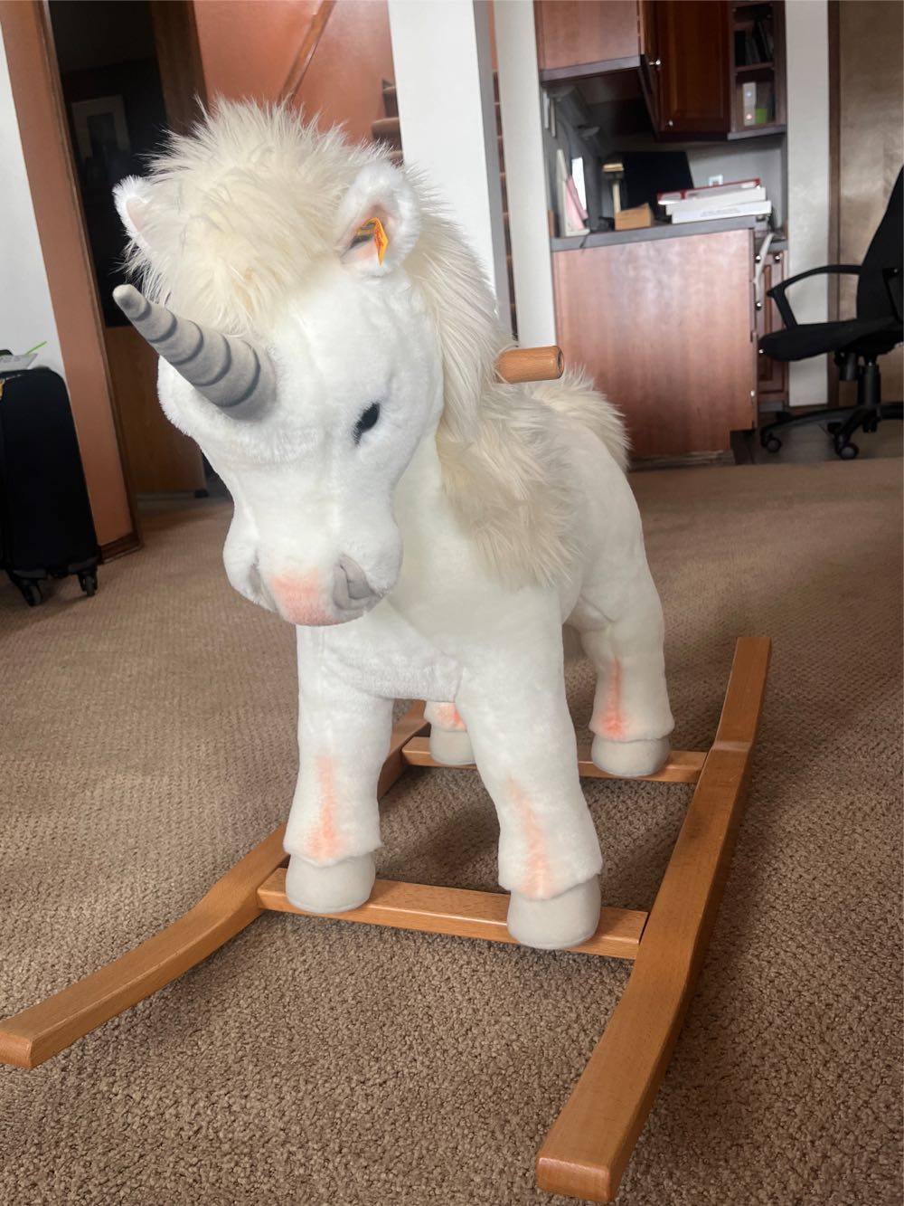 Steiff Rocking Unicorn  plush collectible - Main Image 2