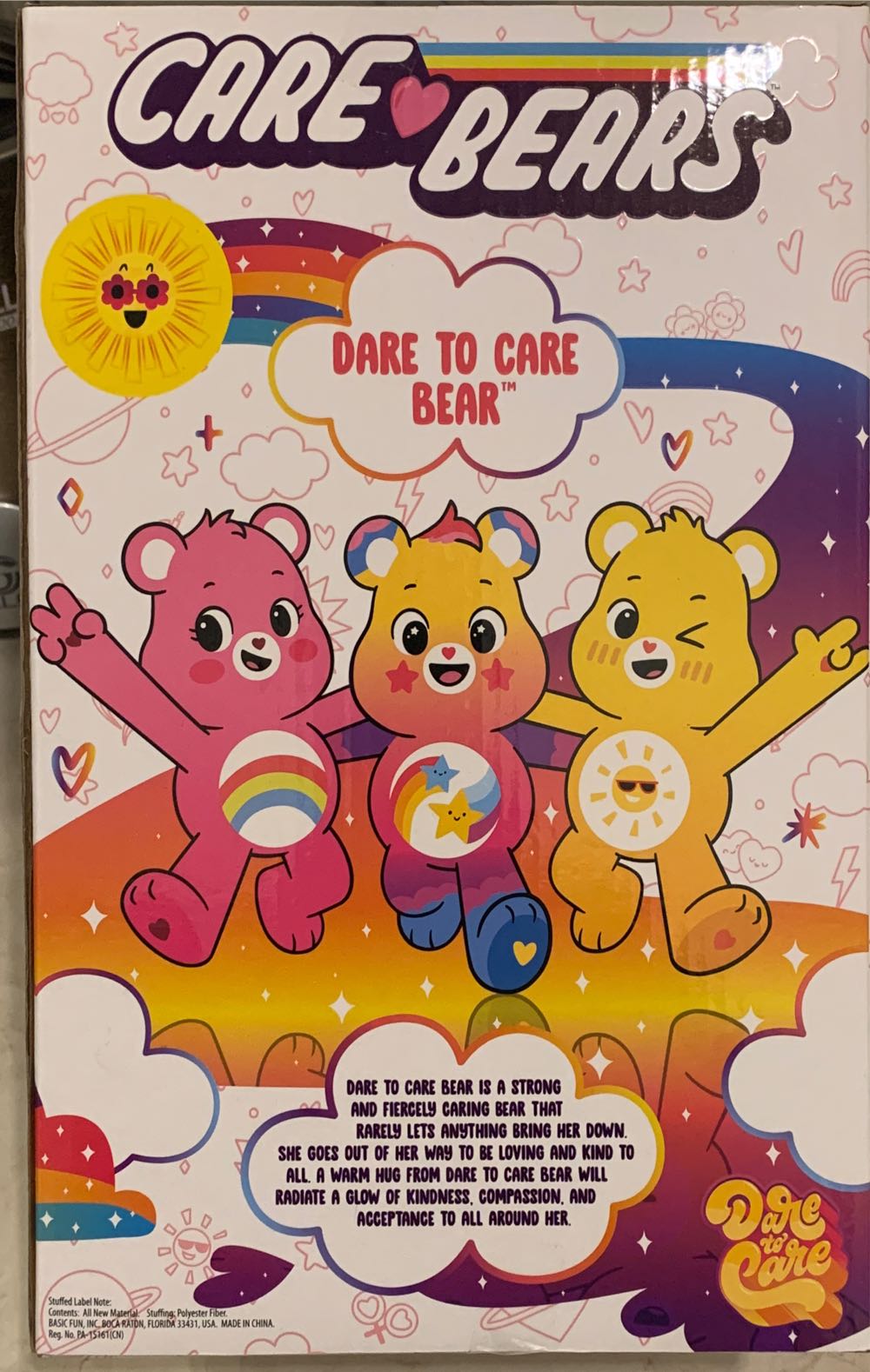 International - Dare To Care Bear  (United States) plush collectible [Barcode 885561223385] - Main Image 3