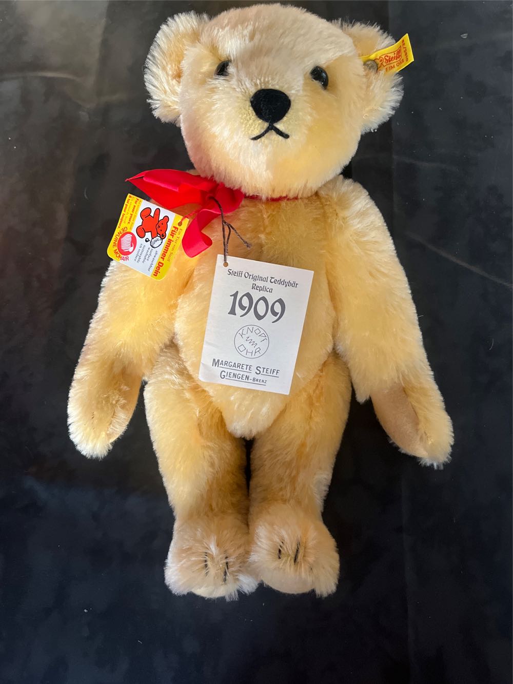 Steiff Teddybar Replica 1909  plush collectible - Main Image 1