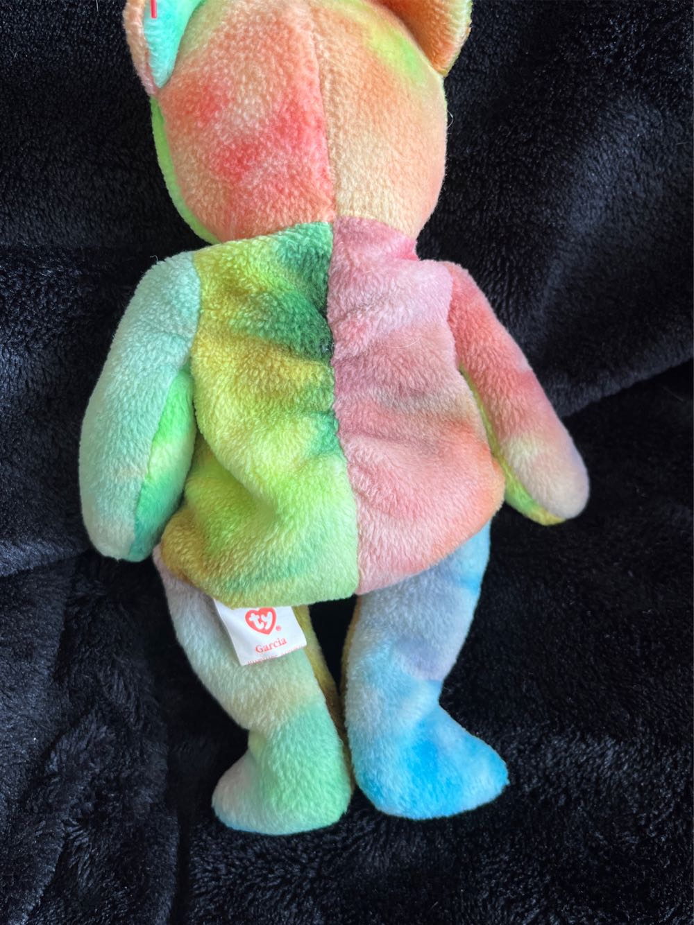 Garcia Bear Beanie Babies  plush collectible - Main Image 2