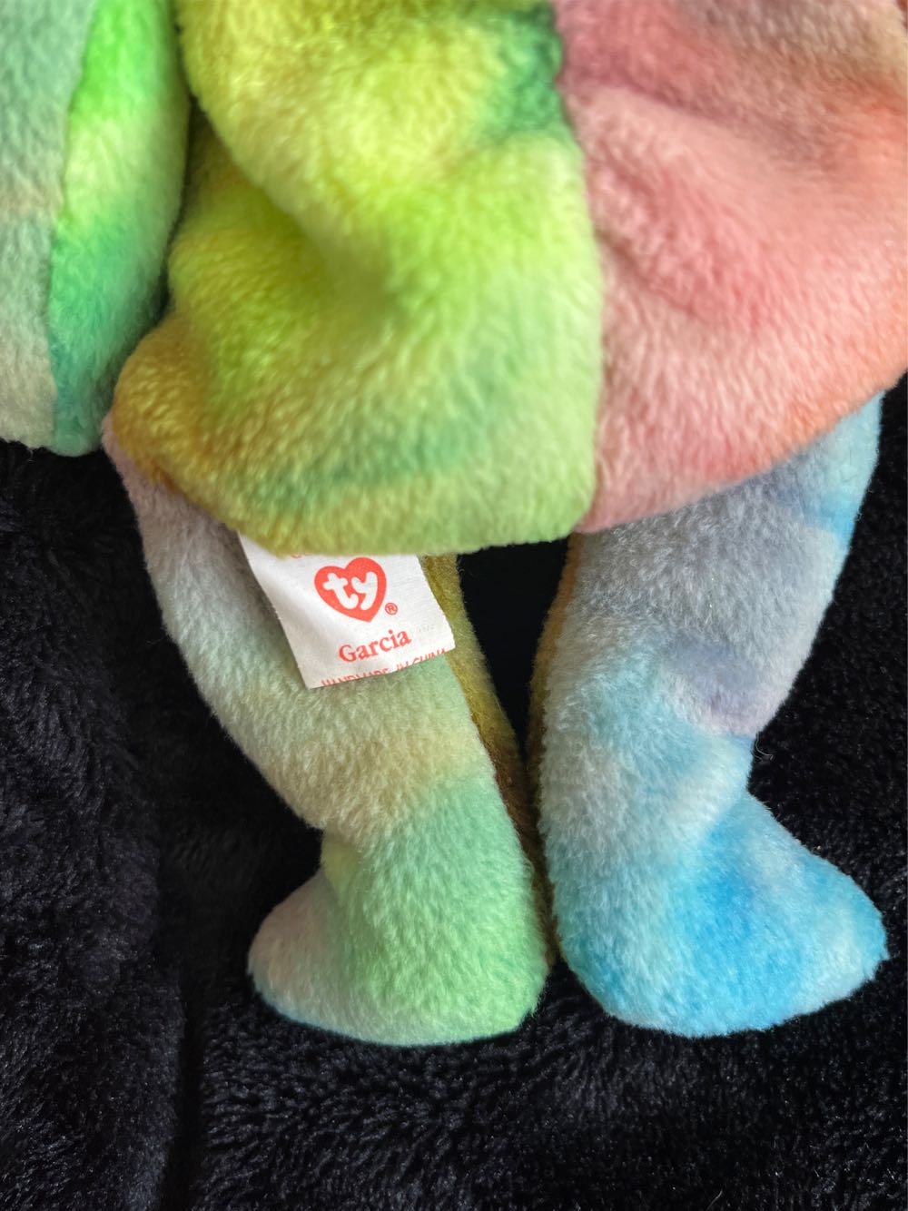 Garcia Bear Beanie Babies  plush collectible - Main Image 3