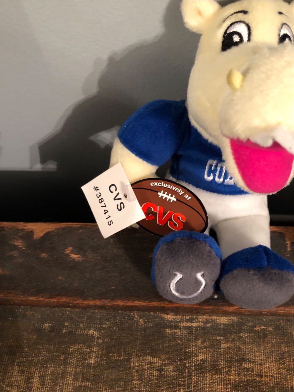 CVS Colts Beanie  plush collectible [Barcode 719579476528] - Main Image 2