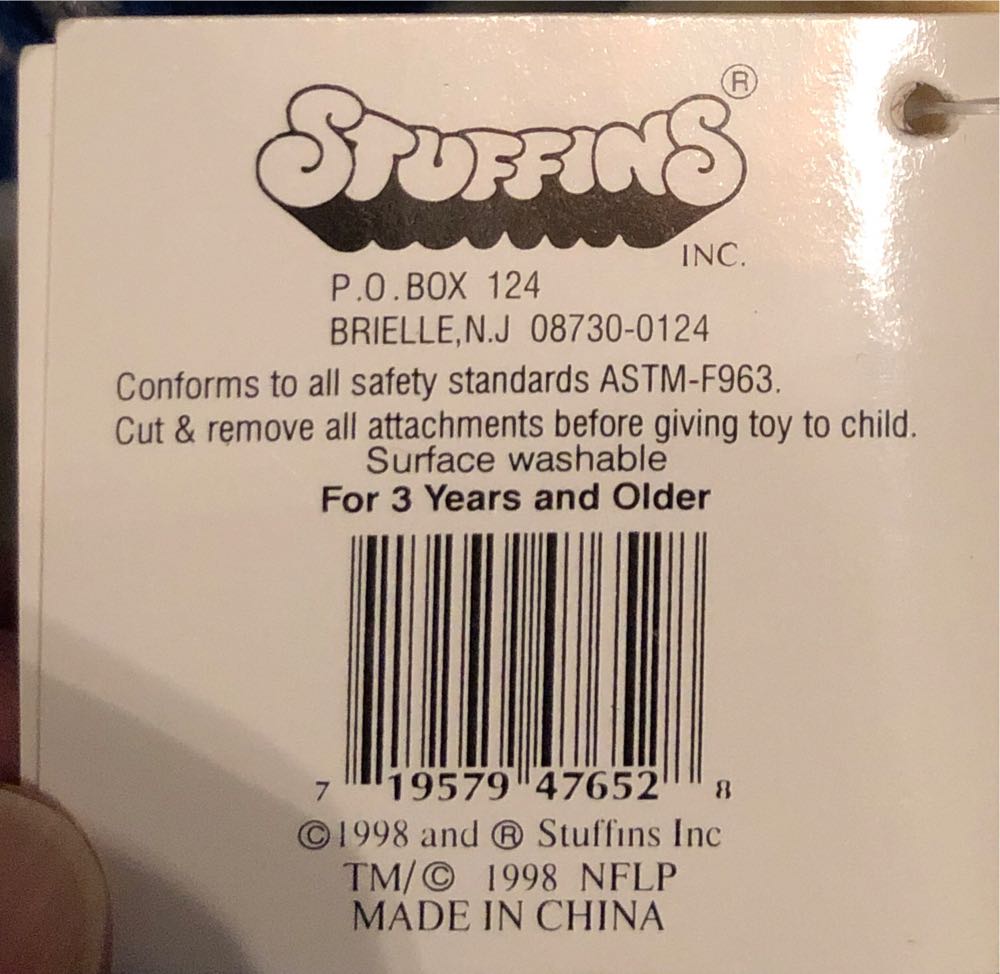 CVS Colts Beanie  plush collectible [Barcode 719579476528] - Main Image 4