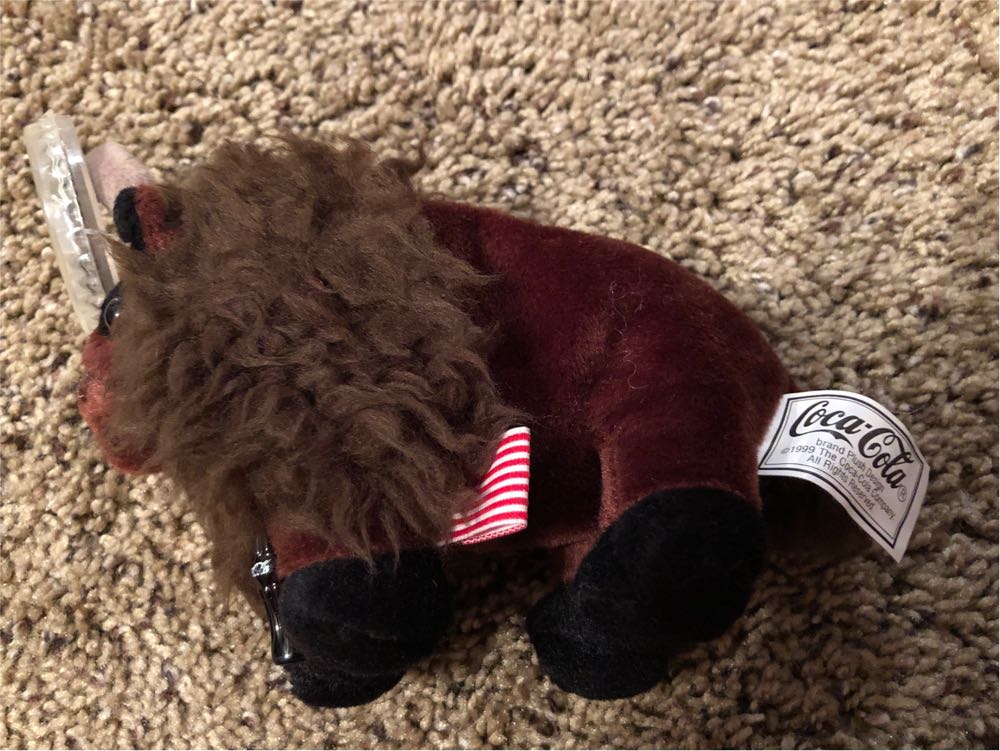  Bison  With Coke Bottle  plush collectible - Main Image 2