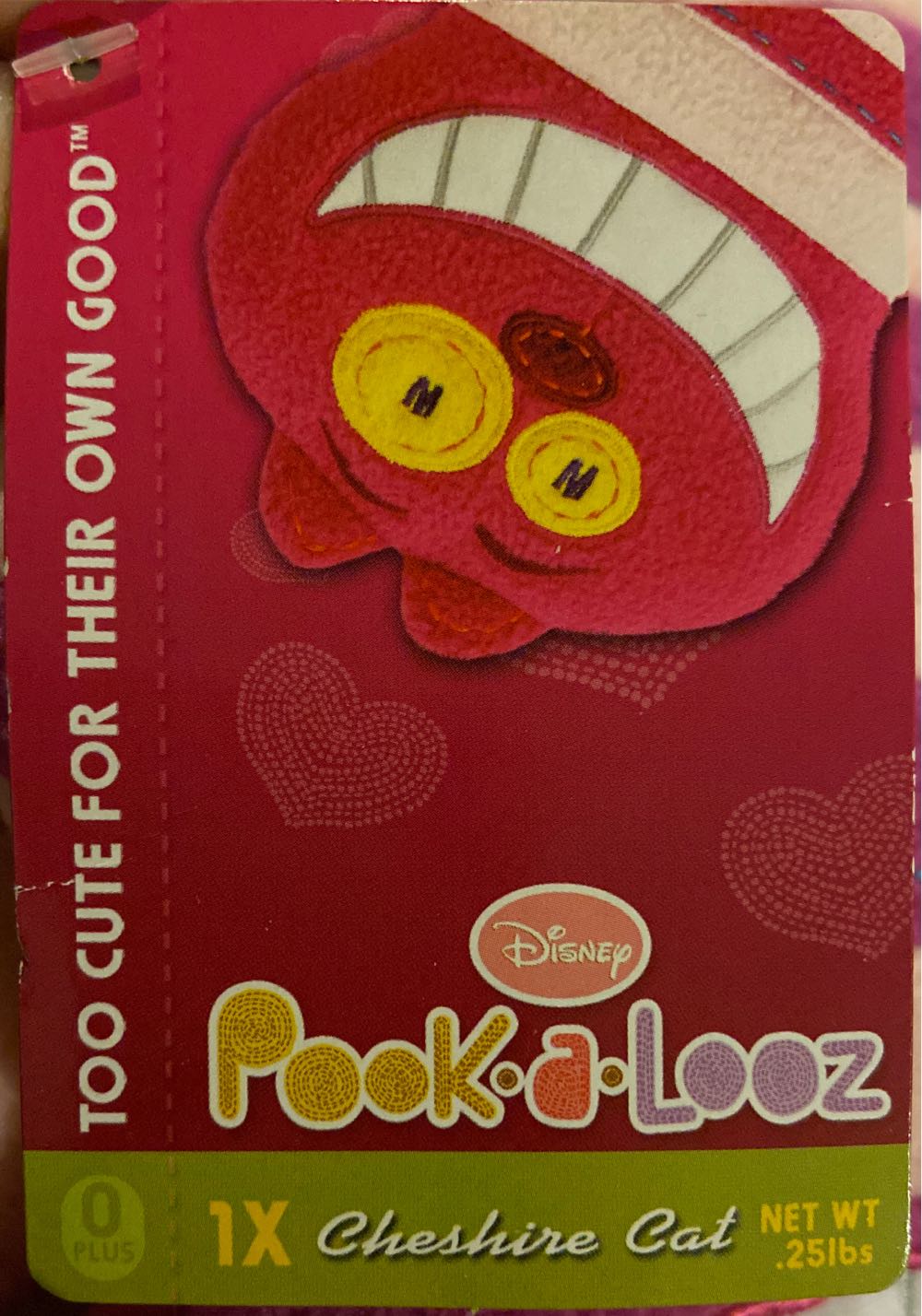 Pook-a-Looz Cheshire Cat  plush collectible [Barcode 400000083032] - Main Image 2
