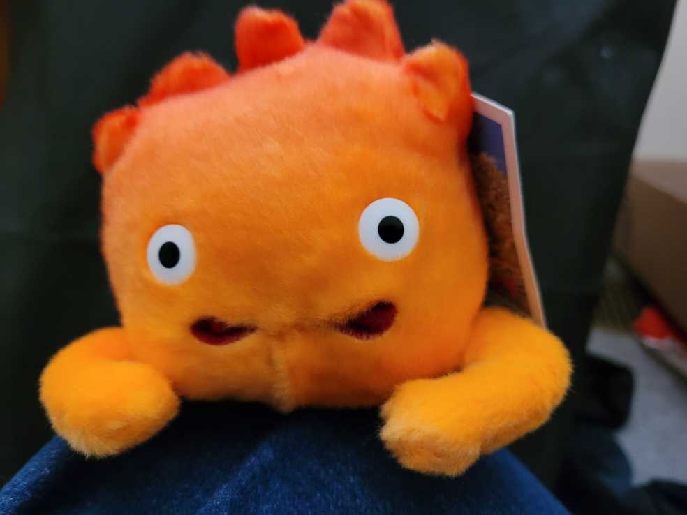 Studio Ghibli Howl’s Moving Castle Calcifer Small Gund  plush collectible [Barcode 028399090969] - Main Image 1