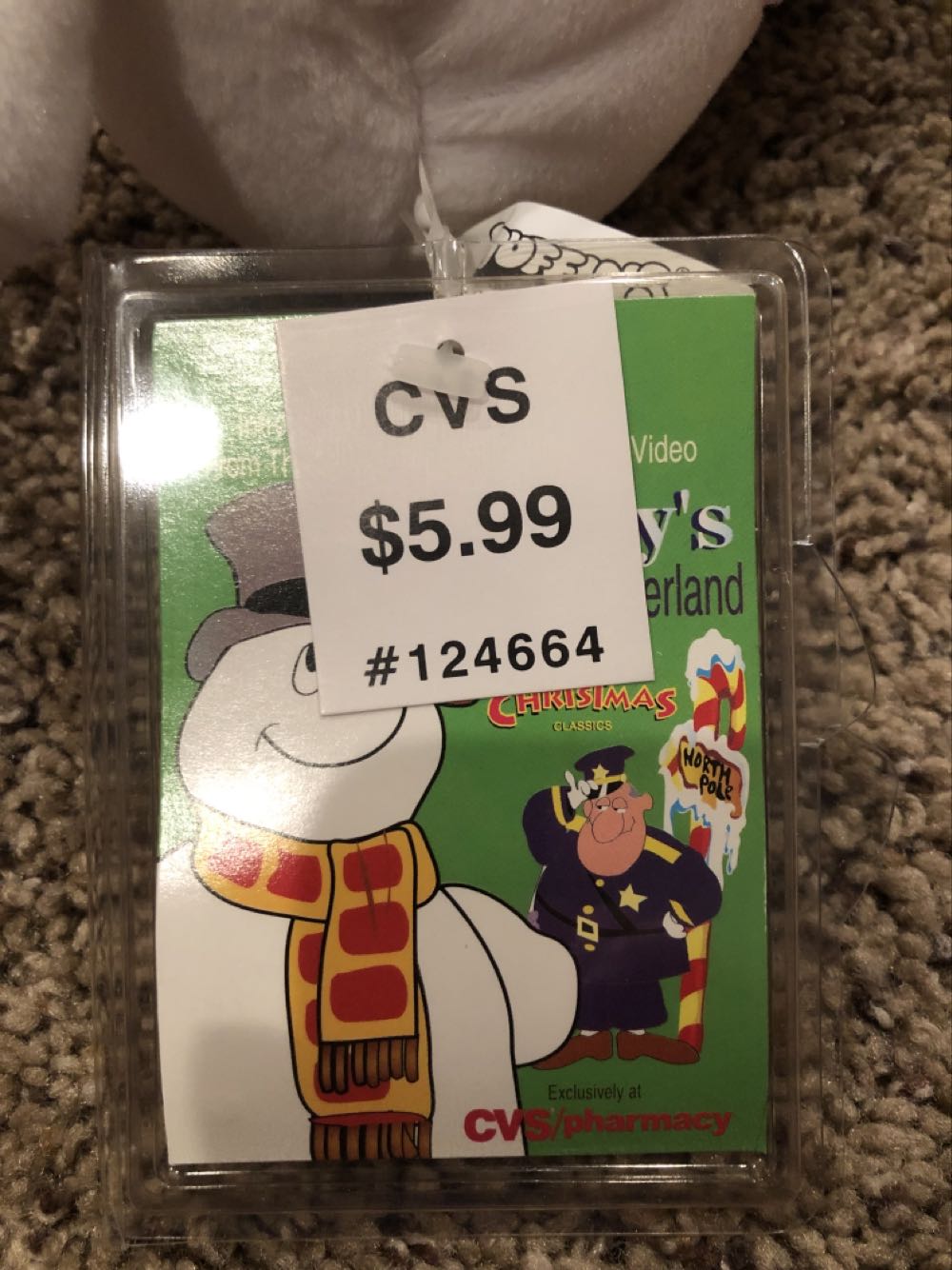 Wonderland Cvs Frosty The Snowman Frosty’s Winter Wonderland Stuffins Cop Of Collectable Tag Hinkle Traffic W Tags And Frostys Karen  plush collectible [Barcode 719579049609] - Main Image 2