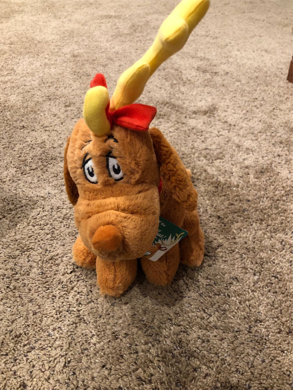 Dr Seuss’ How The Grinch Stole Christmas  plush collectible [Barcode 781375218022] - Main Image 2