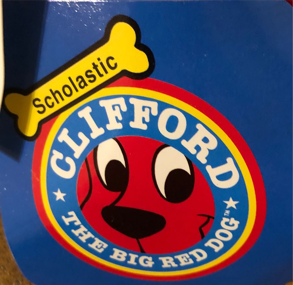Dog Christmas Clifford The Big Red Dog Beanbag Pals Bone Scarf 5” Scholastic Holiday 2 Stuffed  plush collectible [Barcode 054682242418] - Main Image 3