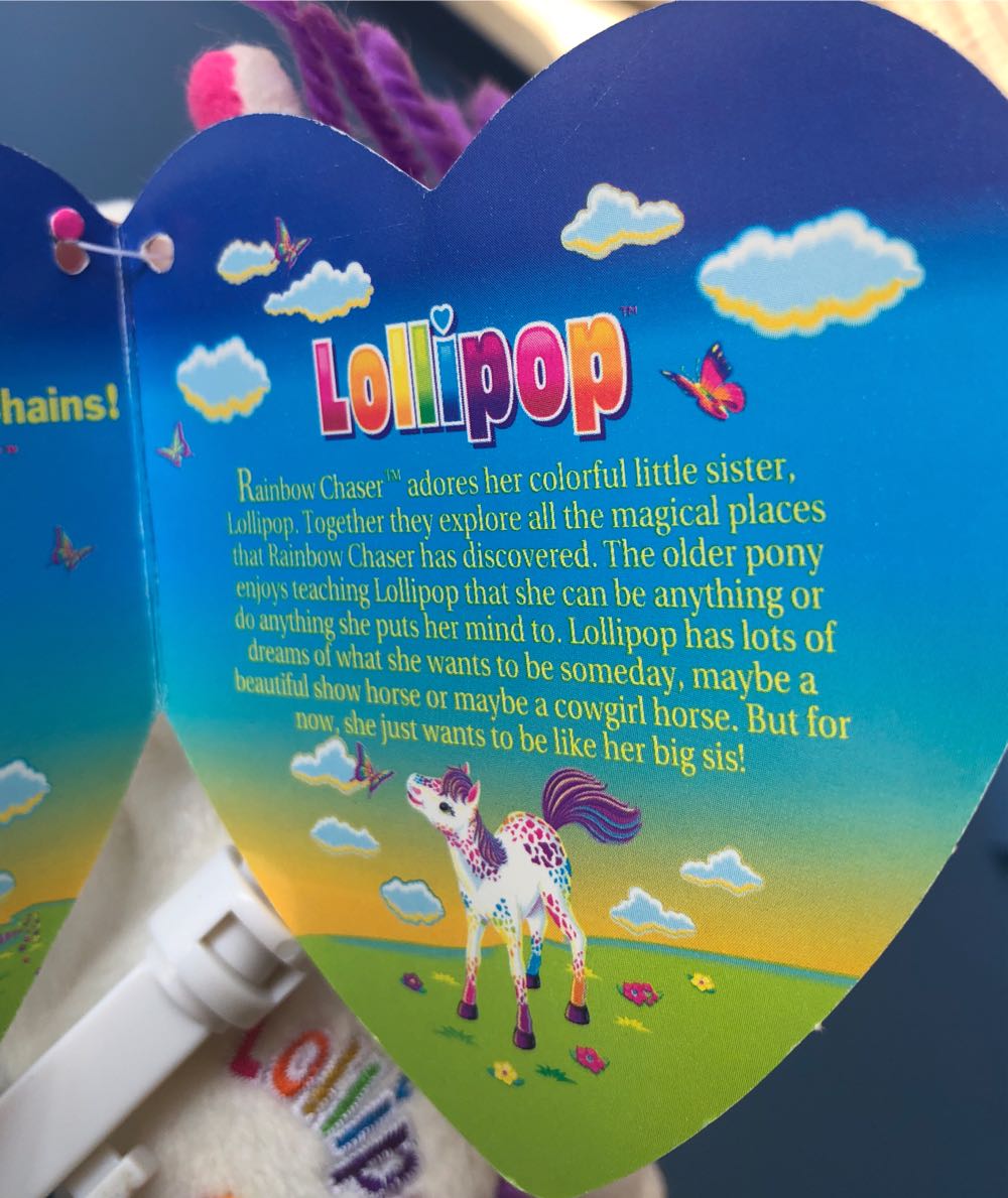 Lollipop Beanie Key Chain  plush collectible [Barcode 719579068945] - Main Image 2