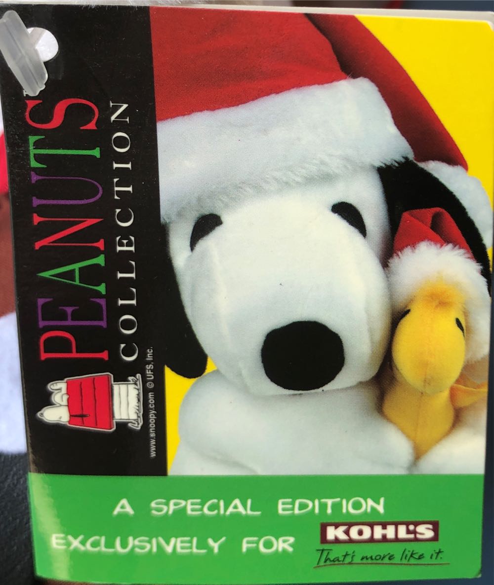 Applause Peanuts Snoopy Flying Ace Pilot Beanbag Kohl’s  plush collectible [Barcode 083361612648] - Main Image 2