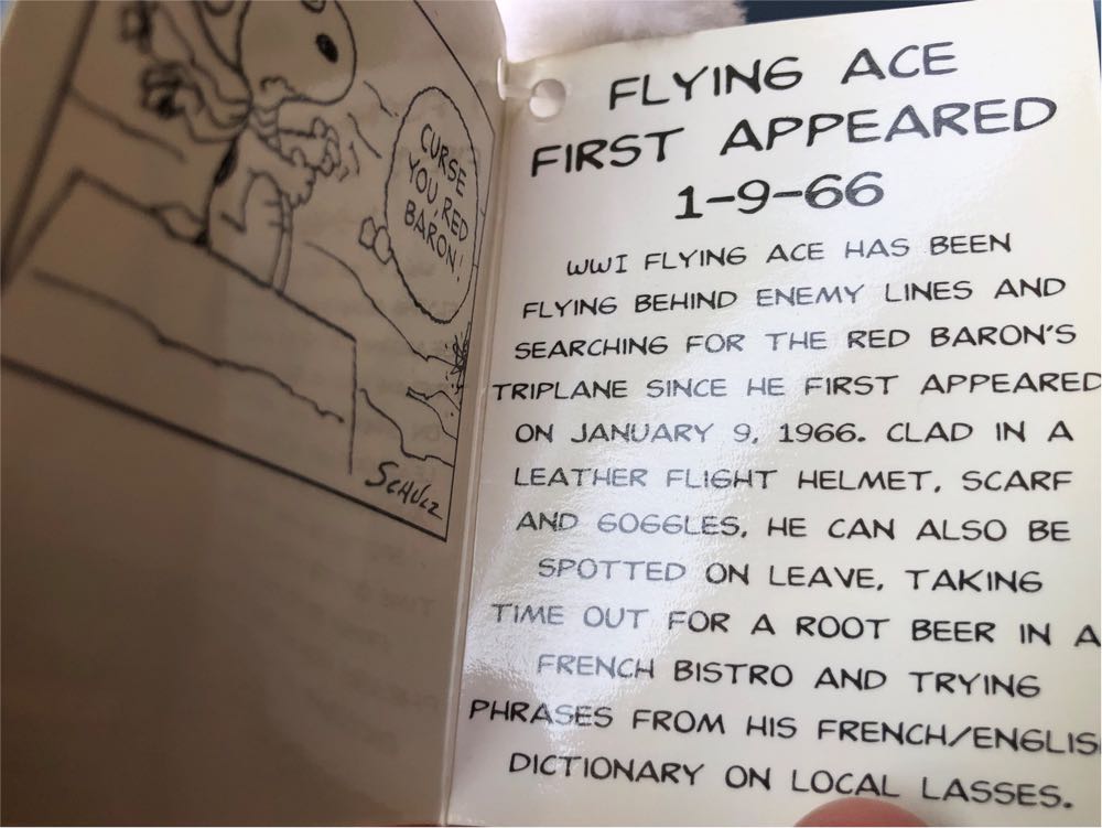 Applause Peanuts Snoopy Flying Ace Pilot Beanbag Kohl’s  plush collectible [Barcode 083361612648] - Main Image 3