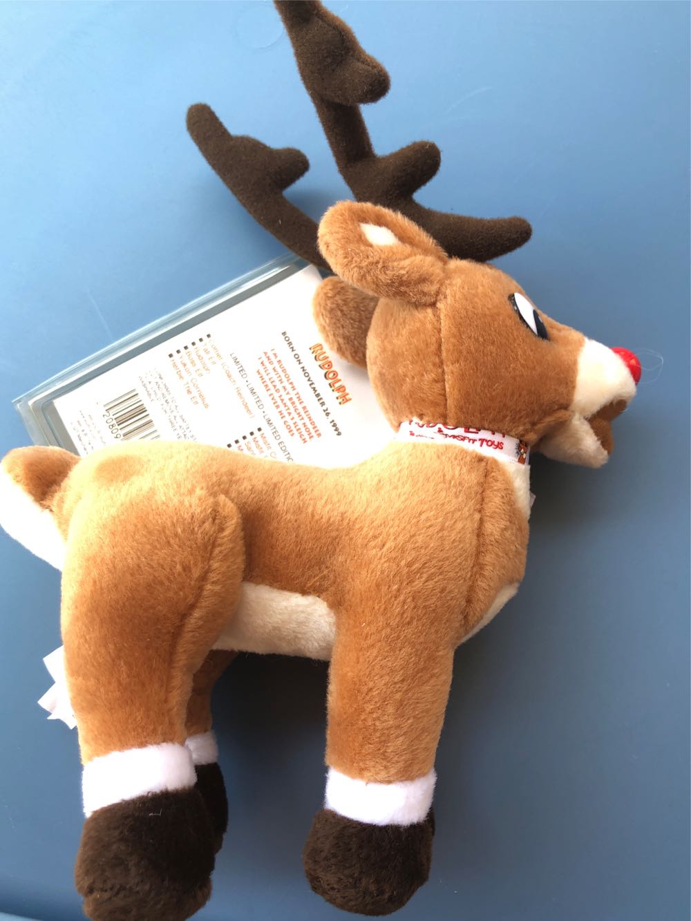 Rudolph  plush collectible [Barcode 020809333611] - Main Image 2