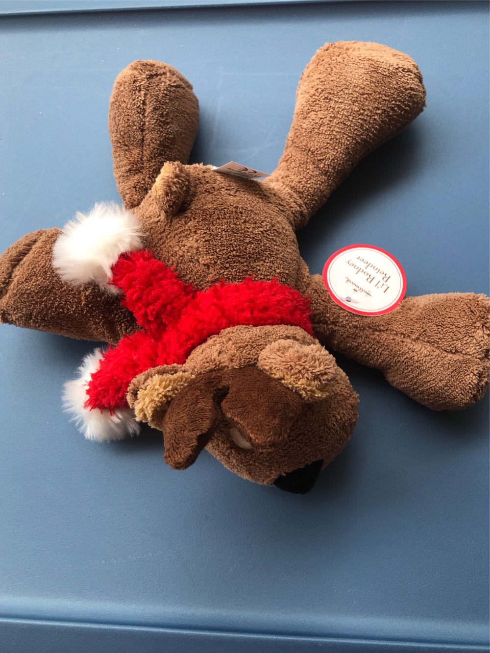 Li’l Rodney Reindeer Hallmark  plush collectible [Barcode 795902999834] - Main Image 3