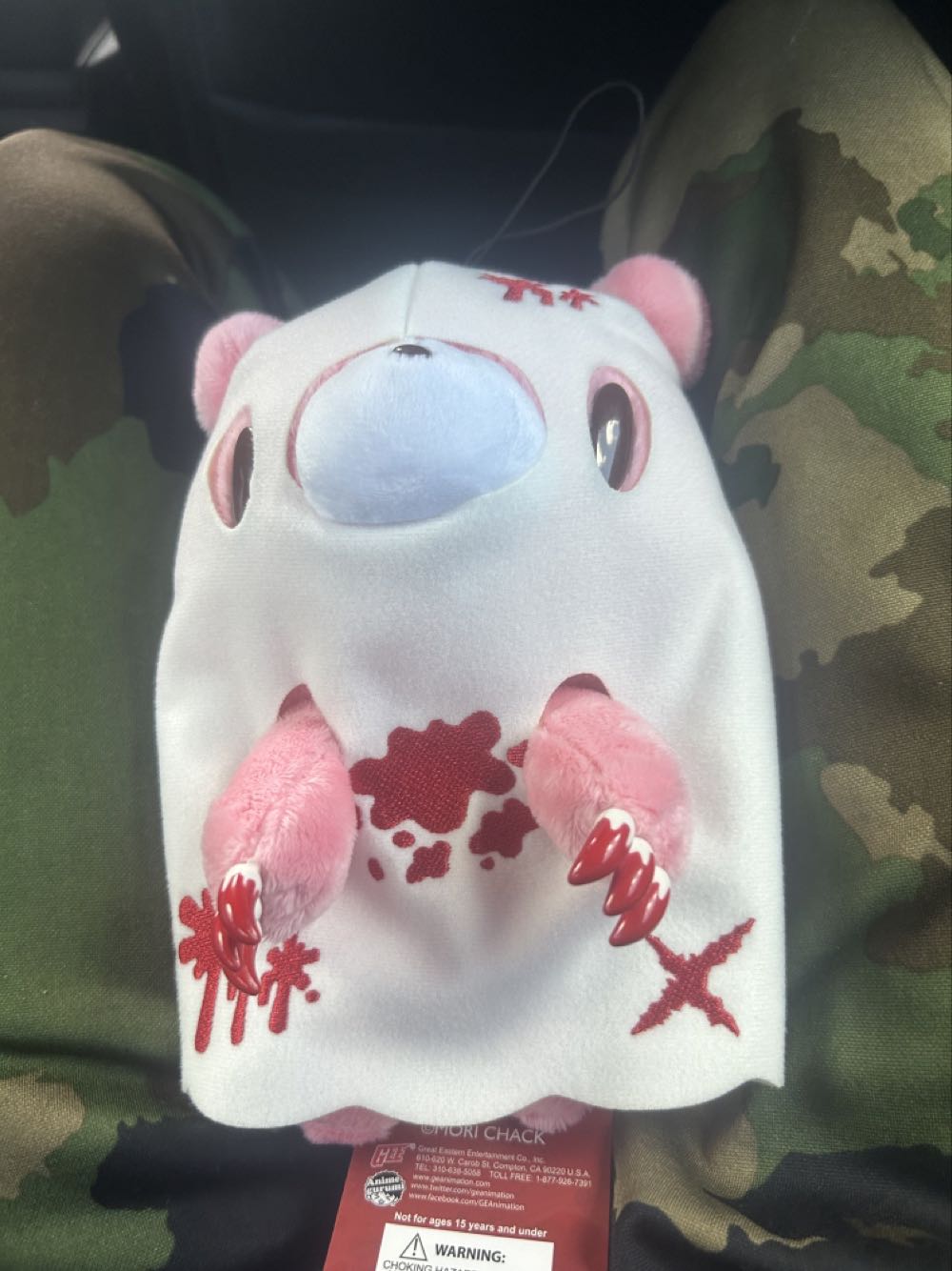 gloomy bear with removable ghost costume  plush collectible [Barcode 195284715600] - Main Image 4