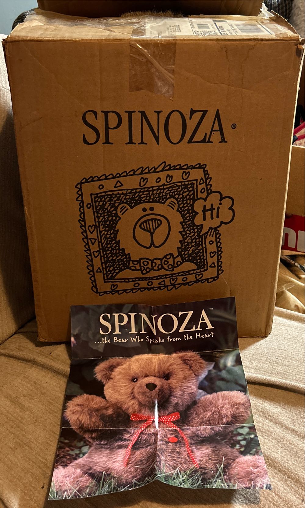 Spinoza (With 7 Cassettes) And Paperwork In Box plush collectible - Main Image 2