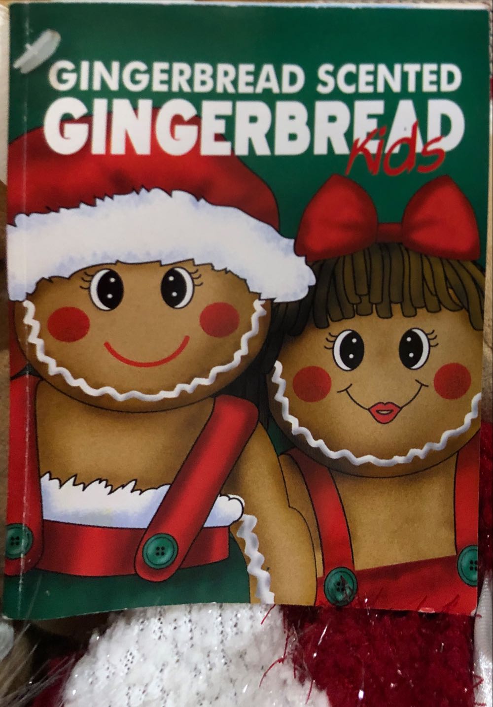 Dan Dee Collectors Choice Christmas Gingerbread Girl Stuffed Doll 17”  plush collectible [Barcode 047475217786] - Main Image 2