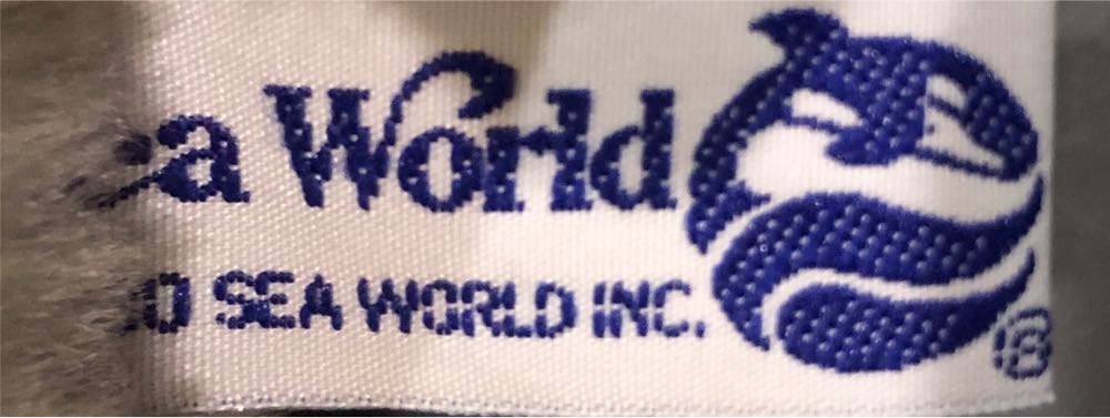 Sea World Dolphin And Baby  plush collectible - Main Image 2