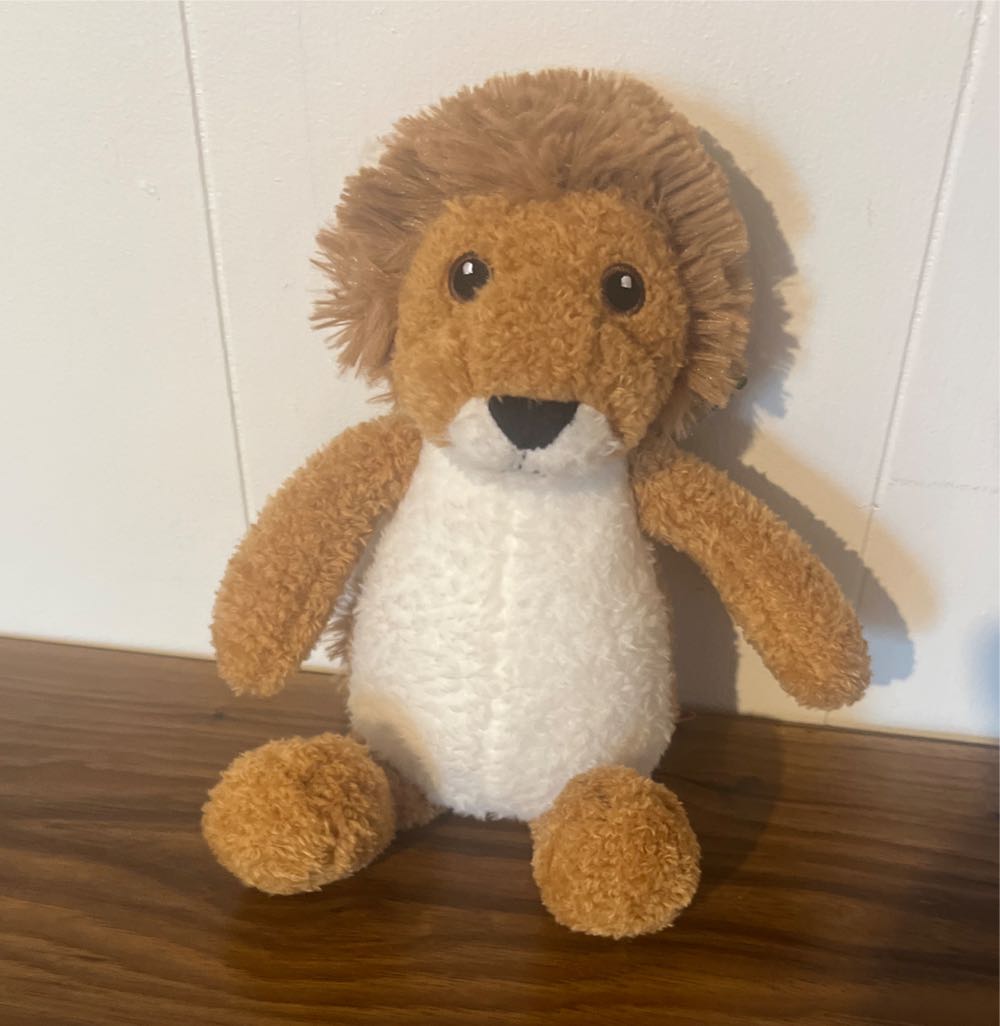 Rhode Island Novelty 8” Earth Safe Scruffy Lion 1 Piece  plush collectible [Barcode 097138954060] - Main Image 2