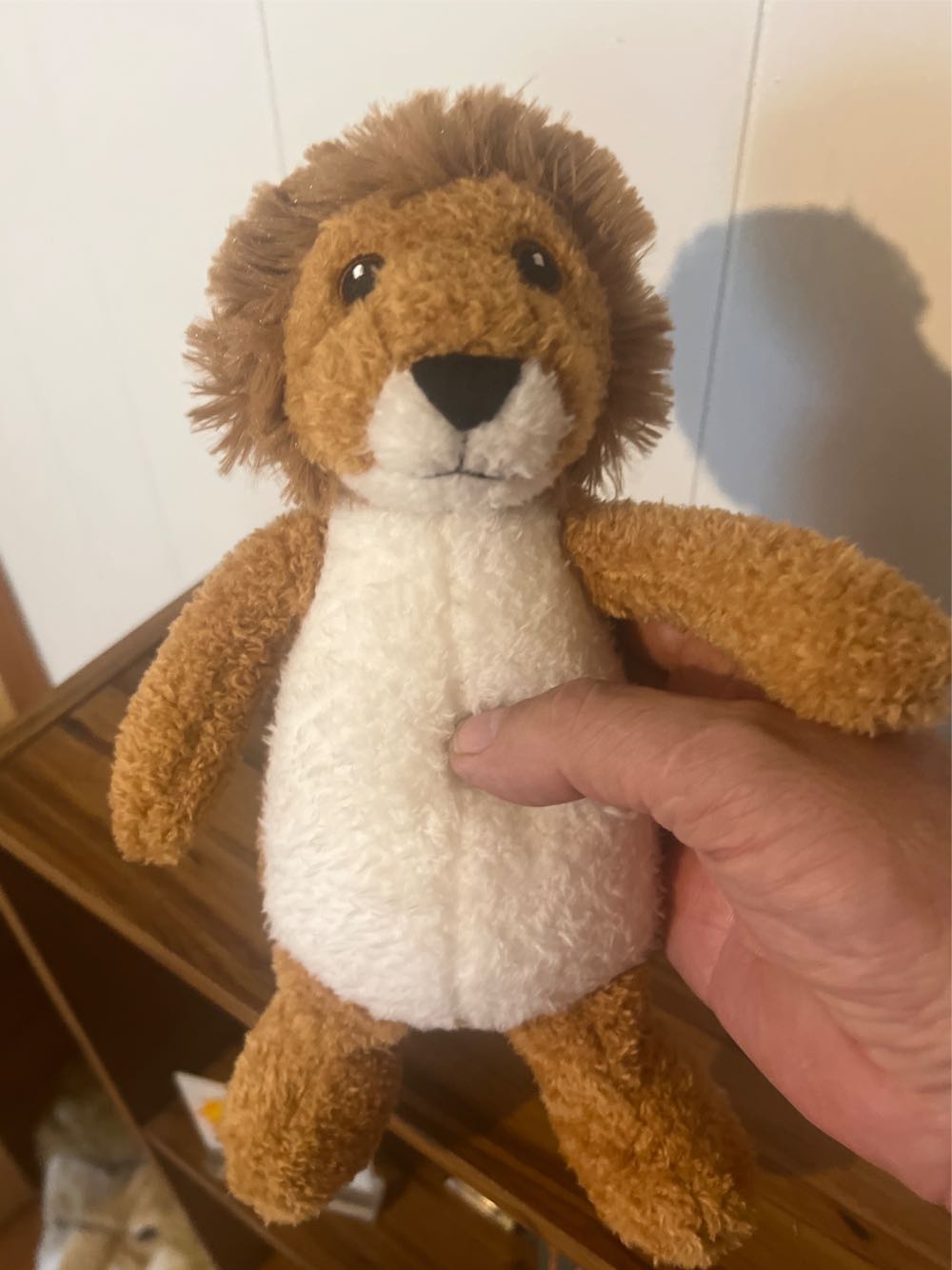 Rhode Island Novelty 8” Earth Safe Scruffy Lion 1 Piece  plush collectible [Barcode 097138954060] - Main Image 4