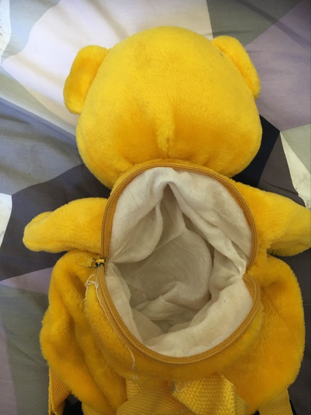 Yellow Bear Backpack  (Australia) plush collectible - Main Image 3