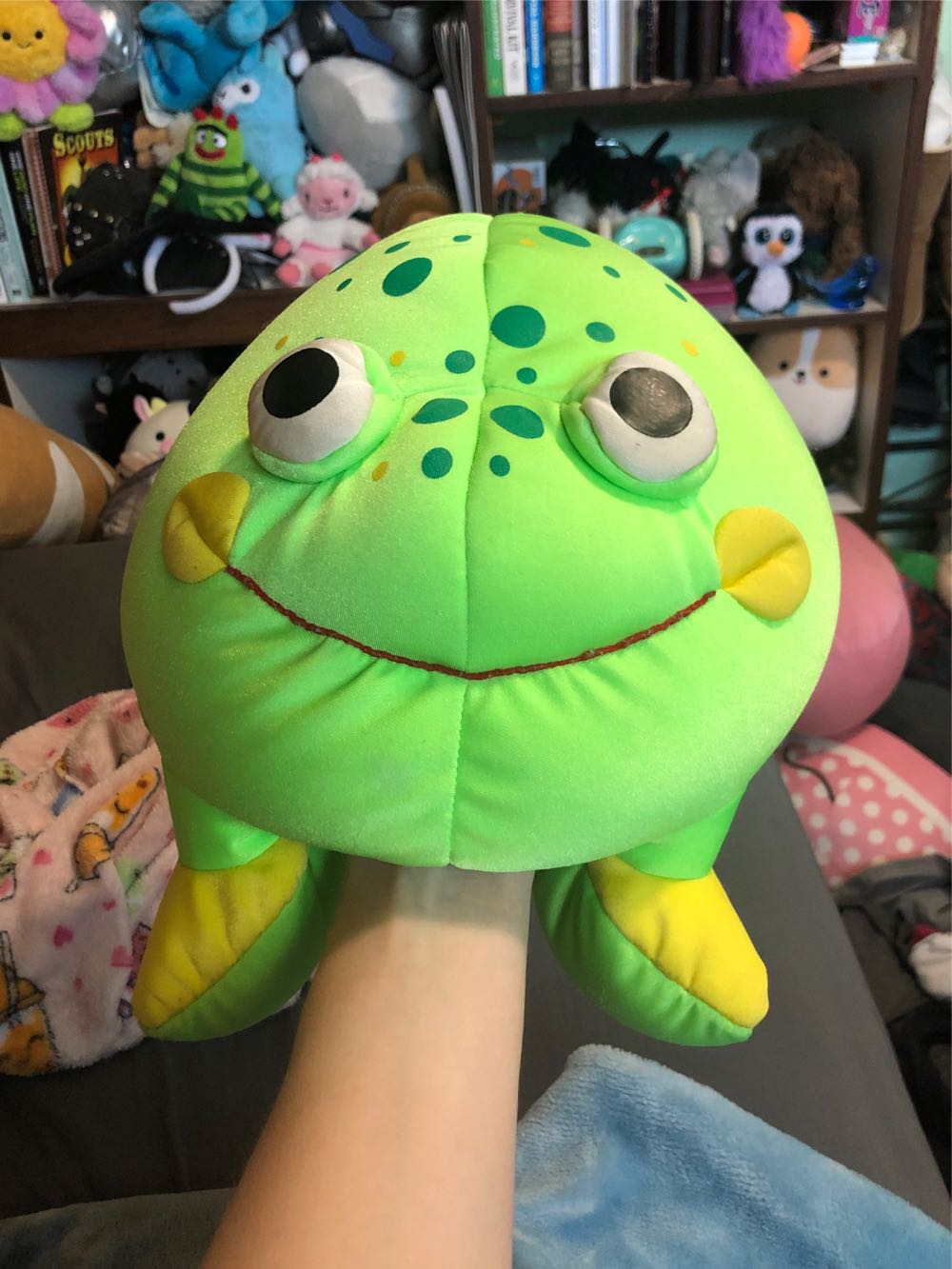 Frog  (United States) plush collectible [Barcode 738790552019] - Main Image 2