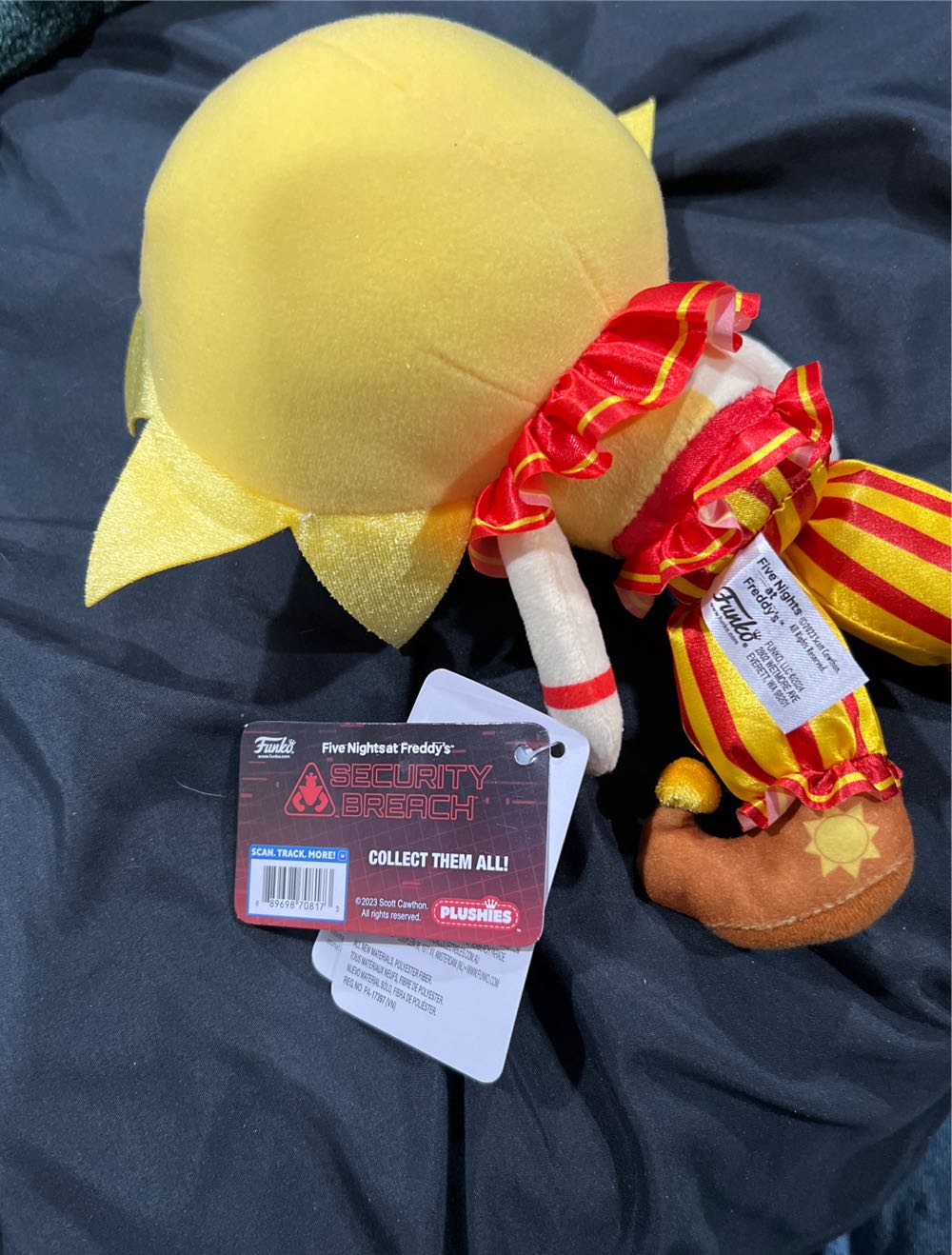 6 Funko Pop! Plush: Five Nights At Freddy’s Security Breach Sun  (United States) plush collectible [Barcode 889698708173] - Main Image 3