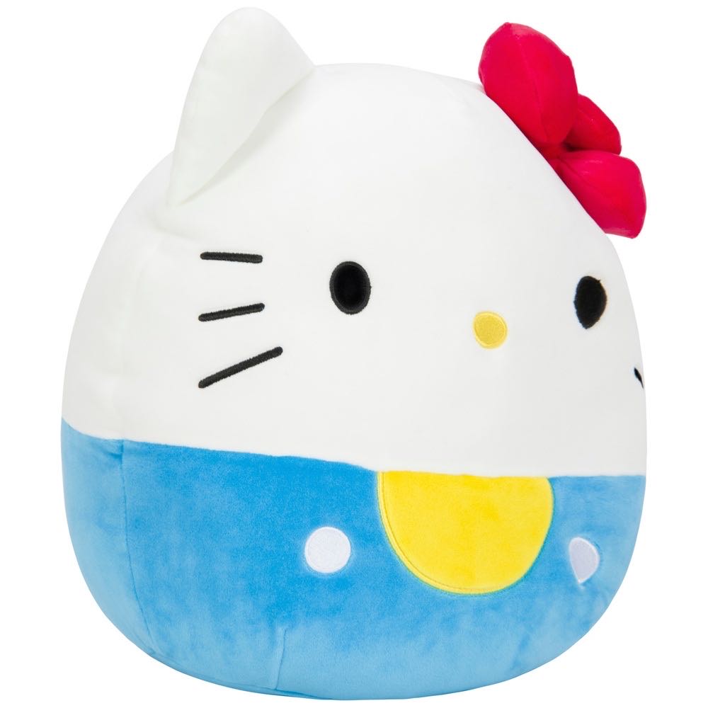 Squishmallows Official Kellytoy 8 Inch Hello Kitty Kaiju Style Tuxedo Sam