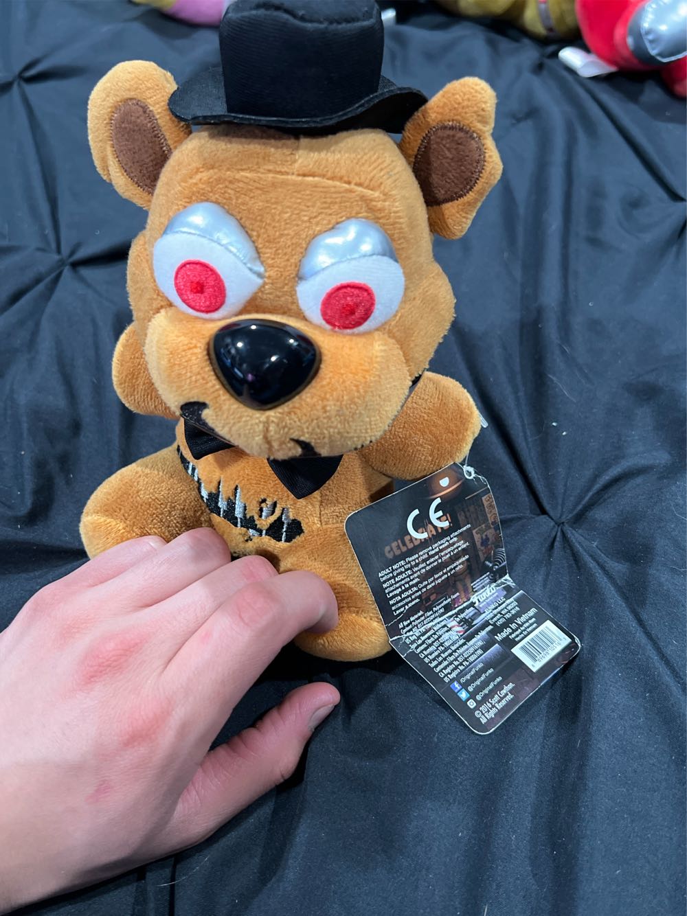 At Freddys Fnaf Funko Fnaf Funko Five Nights At Freddy’s Nightmare Fazbear Brown Funko Freddy Nwt Freddy’s 6” 8” New 8”  (United States) plush collectible [Barcode 889698105163] - Main Image 3