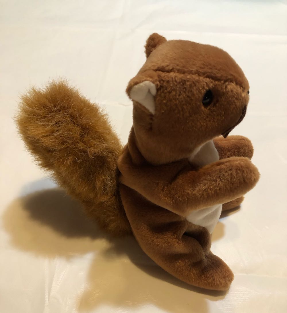 Beanie Babies Nuts The Squirrel Plush  plush collectible - Main Image 2