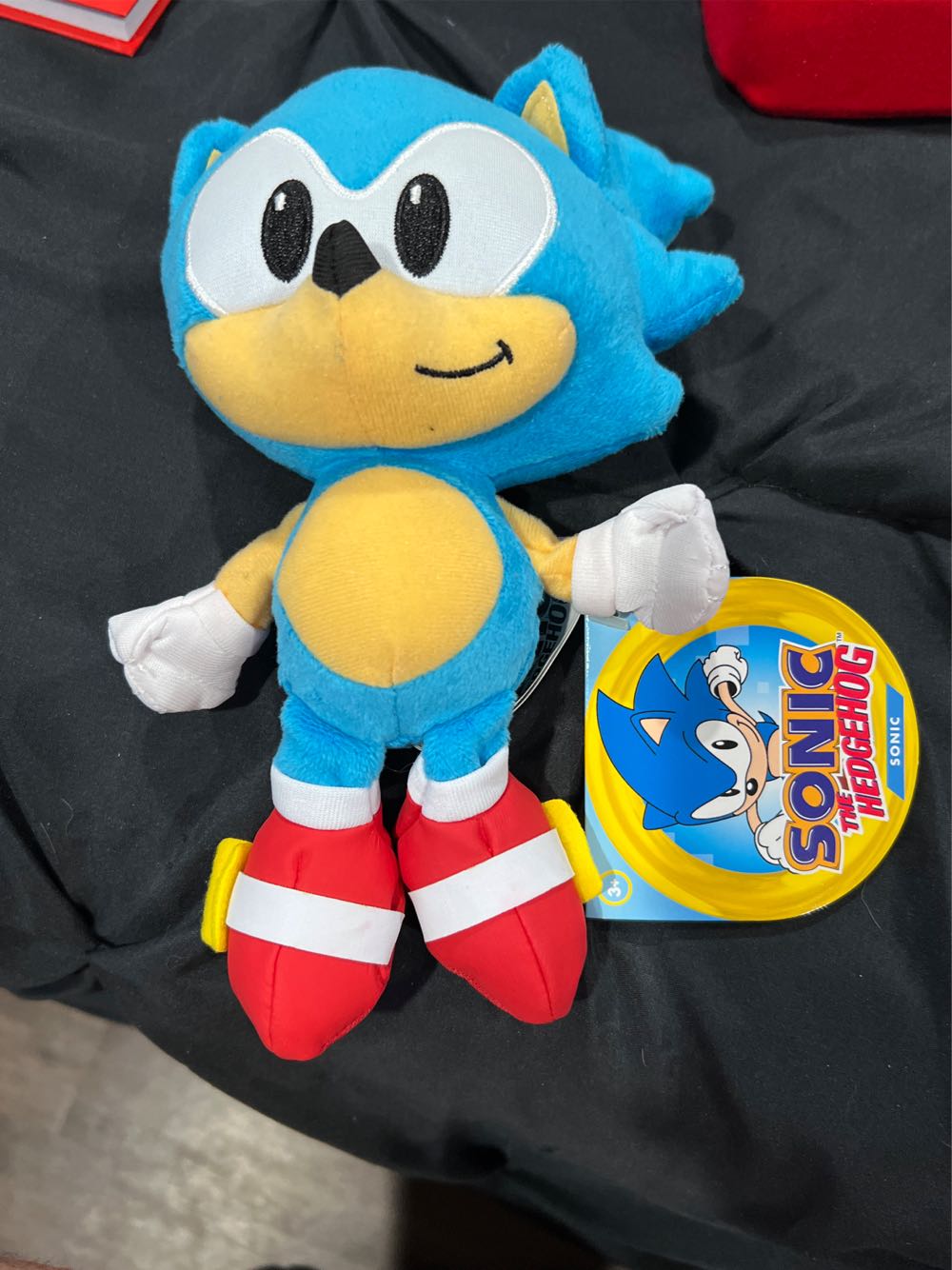 Sonic The Hedgehog 7” Sonic Plush Figure  (United States) plush collectible [Barcode 192995400689] - Main Image 2