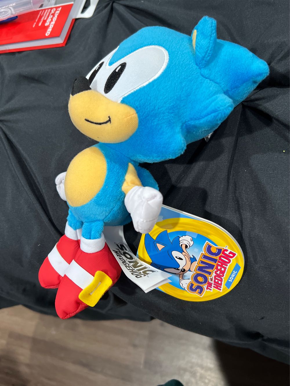 Sonic The Hedgehog 7” Sonic Plush Figure  (United States) plush collectible [Barcode 192995400689] - Main Image 4