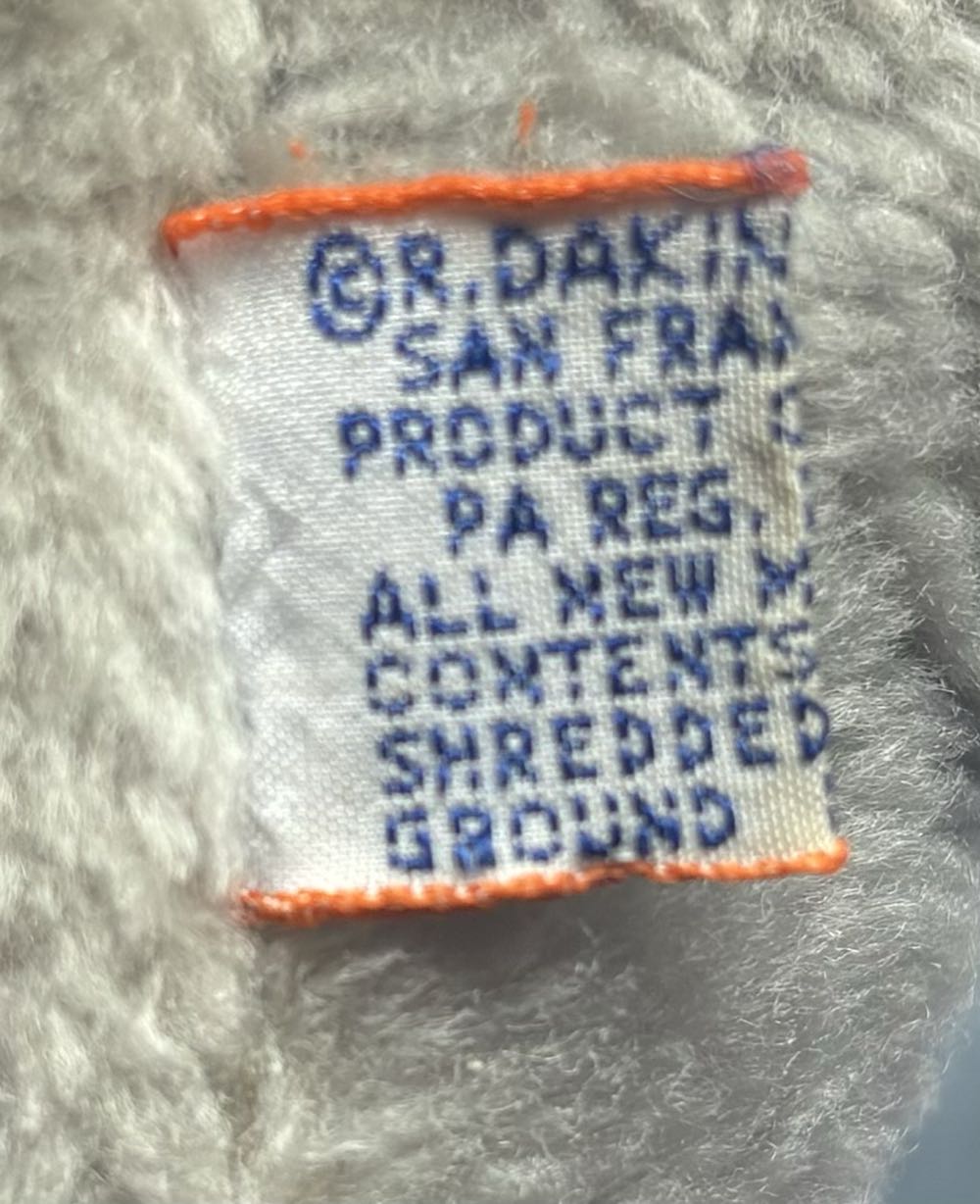 Mouse - R Dakin & Co 1978  (Australia) plush collectible - Main Image 3