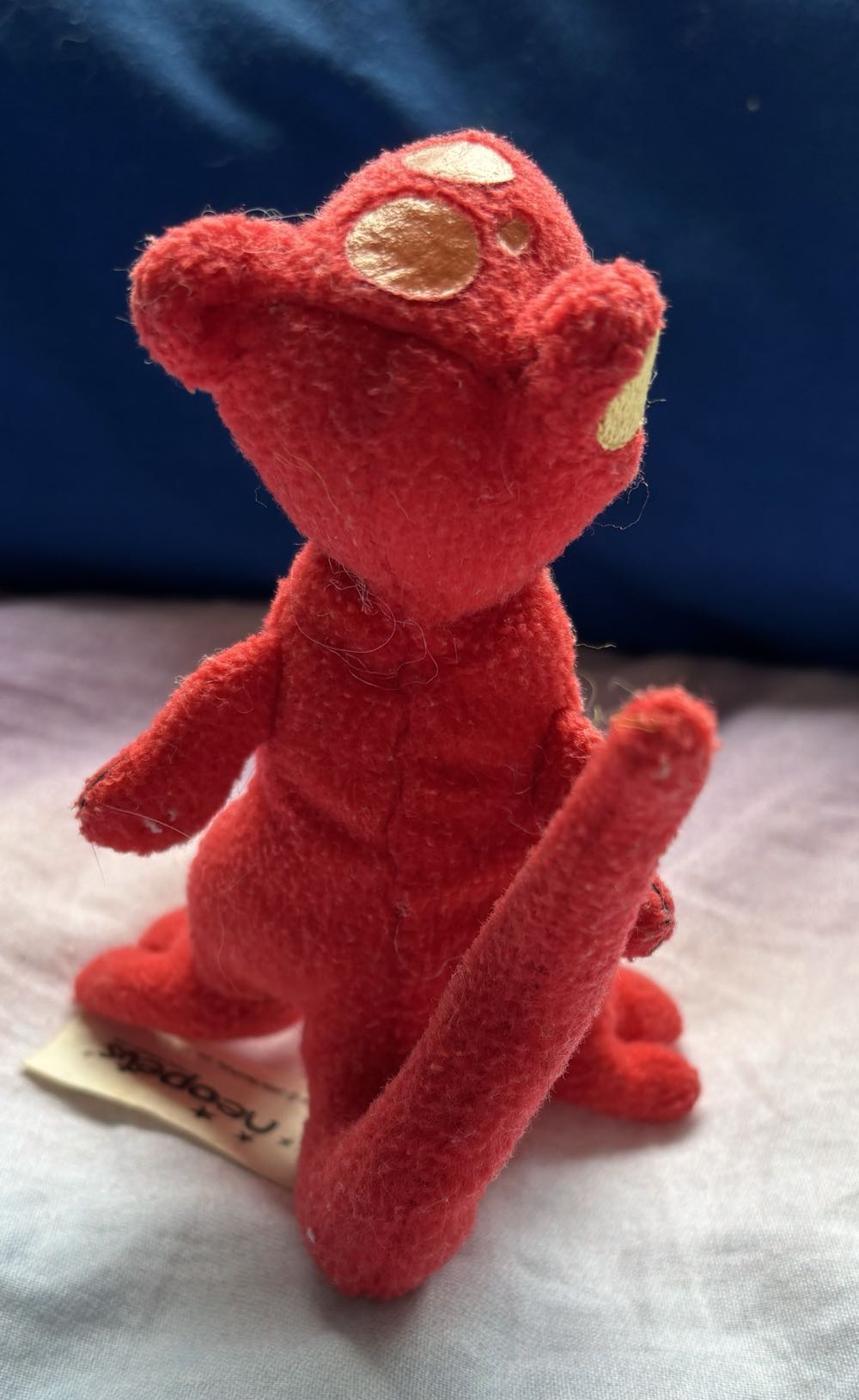 Neopets Red Techo McDonalds Happy Meal Toy 2004 (Australia) plush collectible - Main Image 2